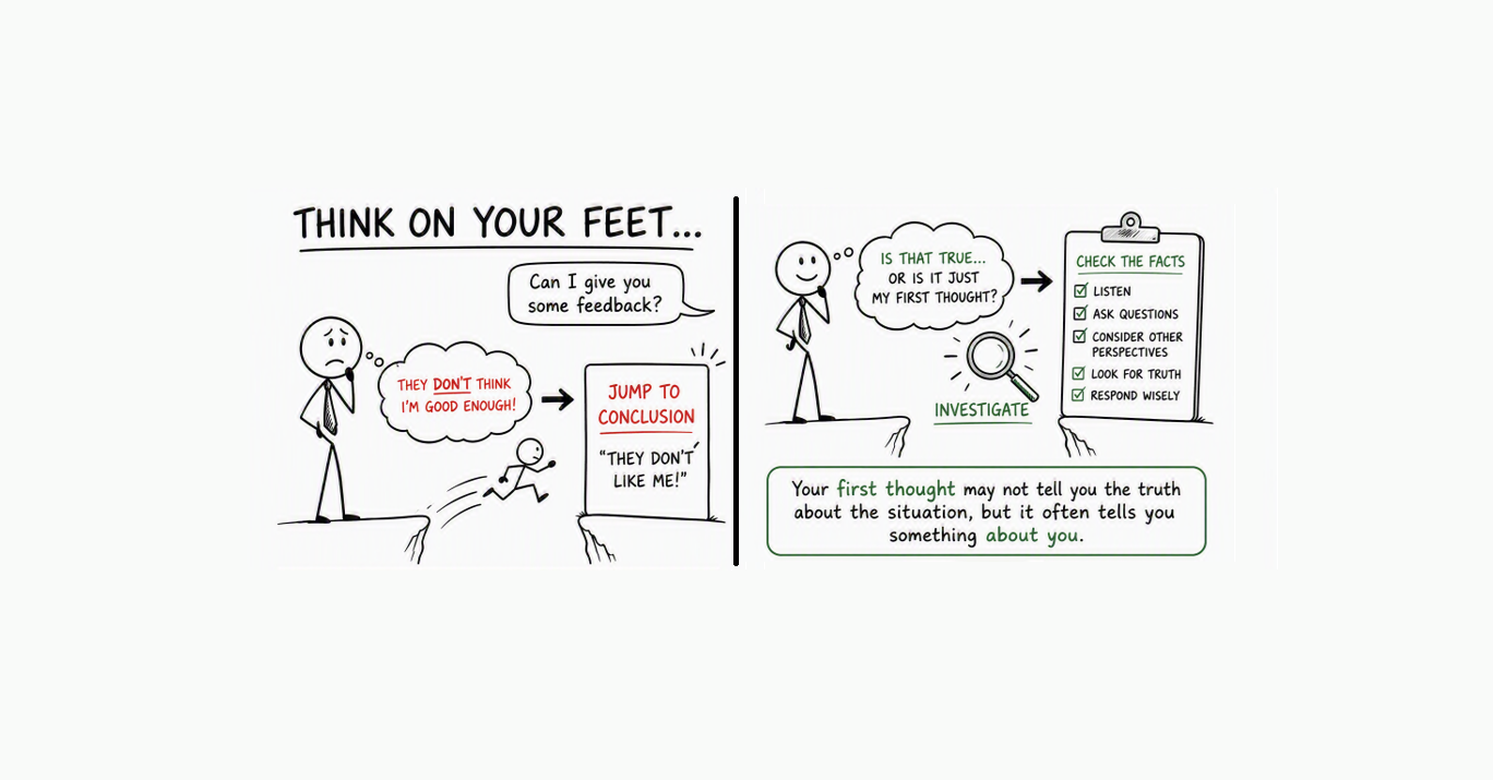 Think On Your Feet…