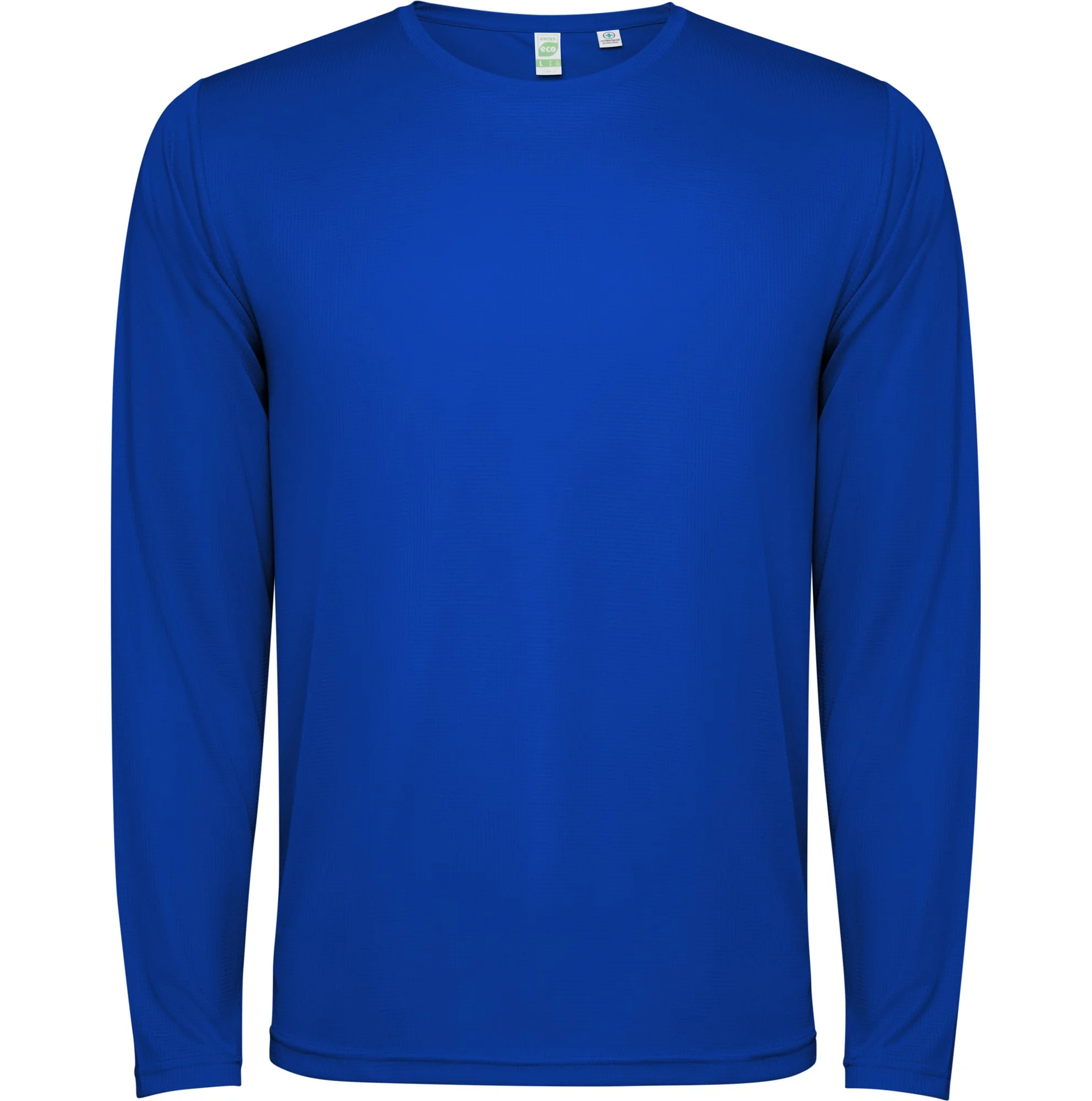 Le t-shirt manches longues "ESTORIL" Bleu Royal (face)