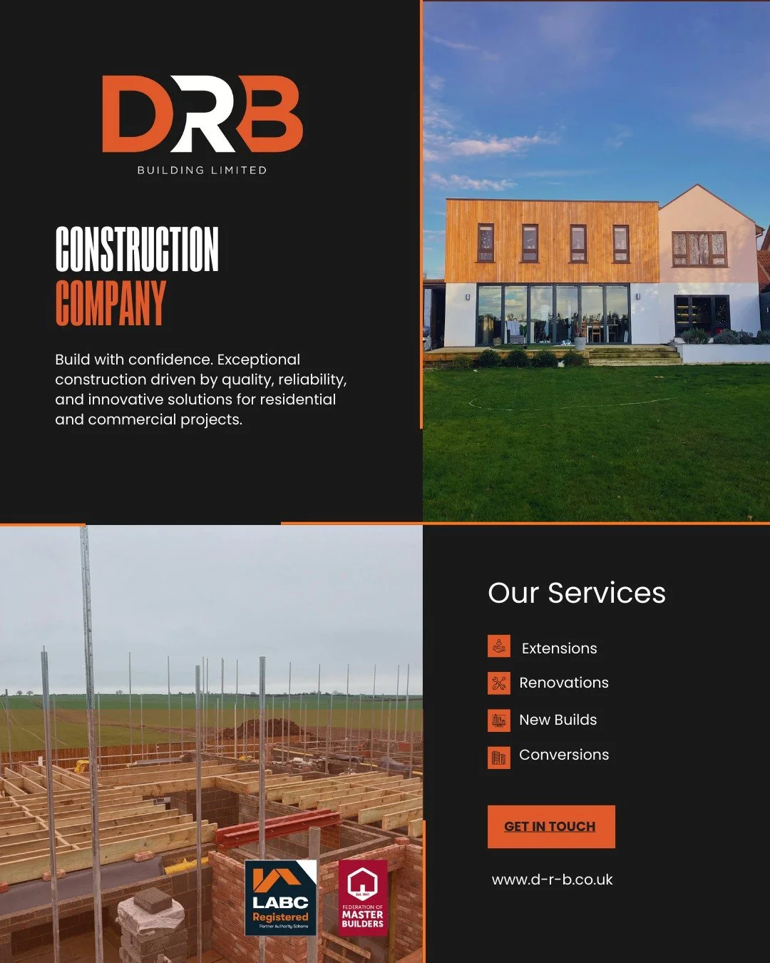 DRB Building Limited &mdash; Start Your Construction Journey Today