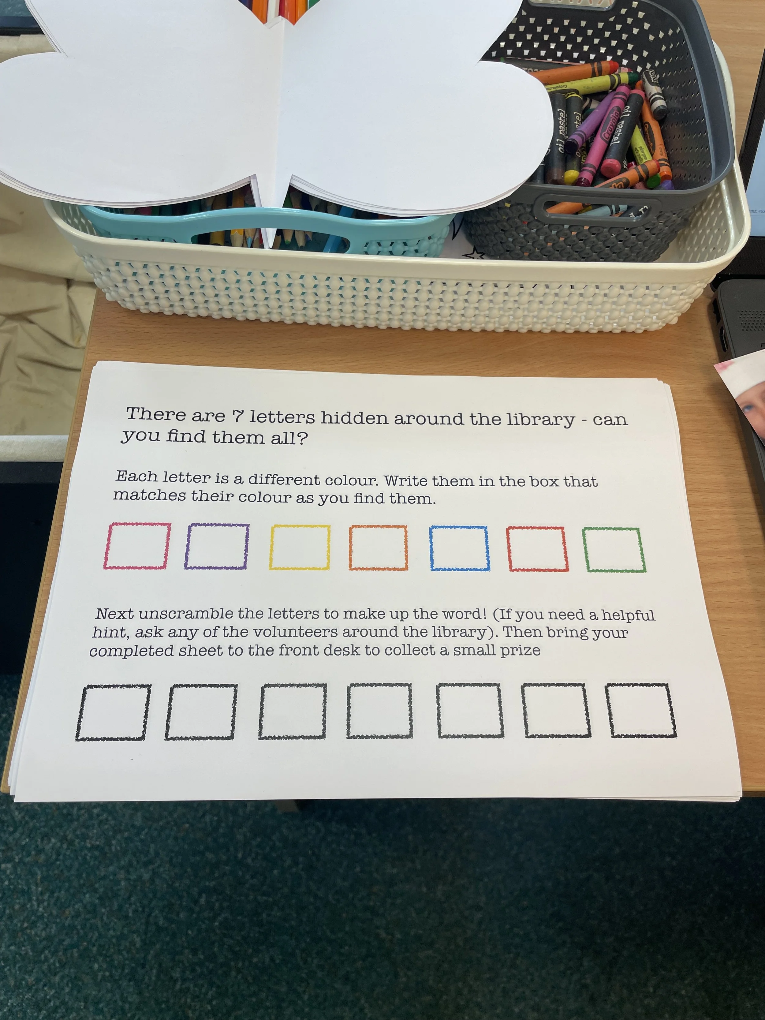 Half Term Letter Hunt