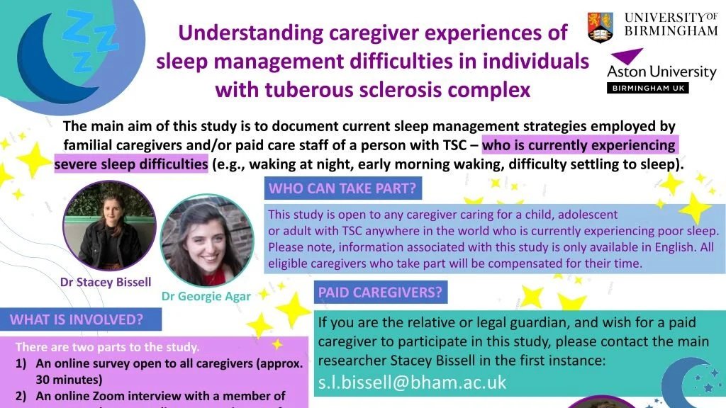 TSC &amp; Sleep Research Project – Take Part!