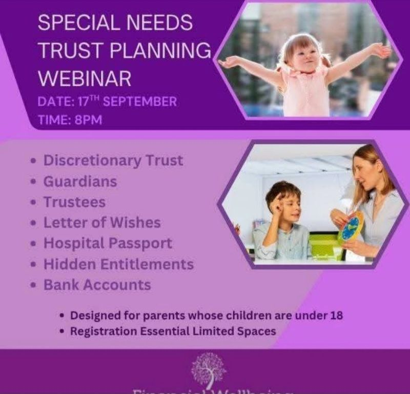Special Needs Trust Planning Webinar 