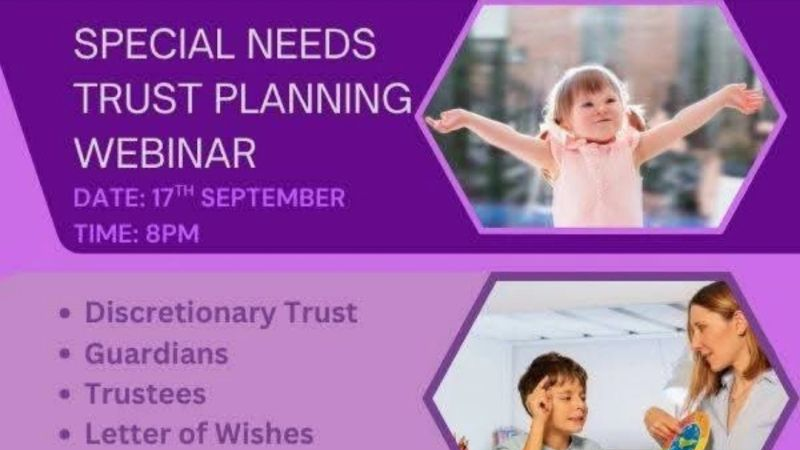 Special Needs Trust Planning Webinar 