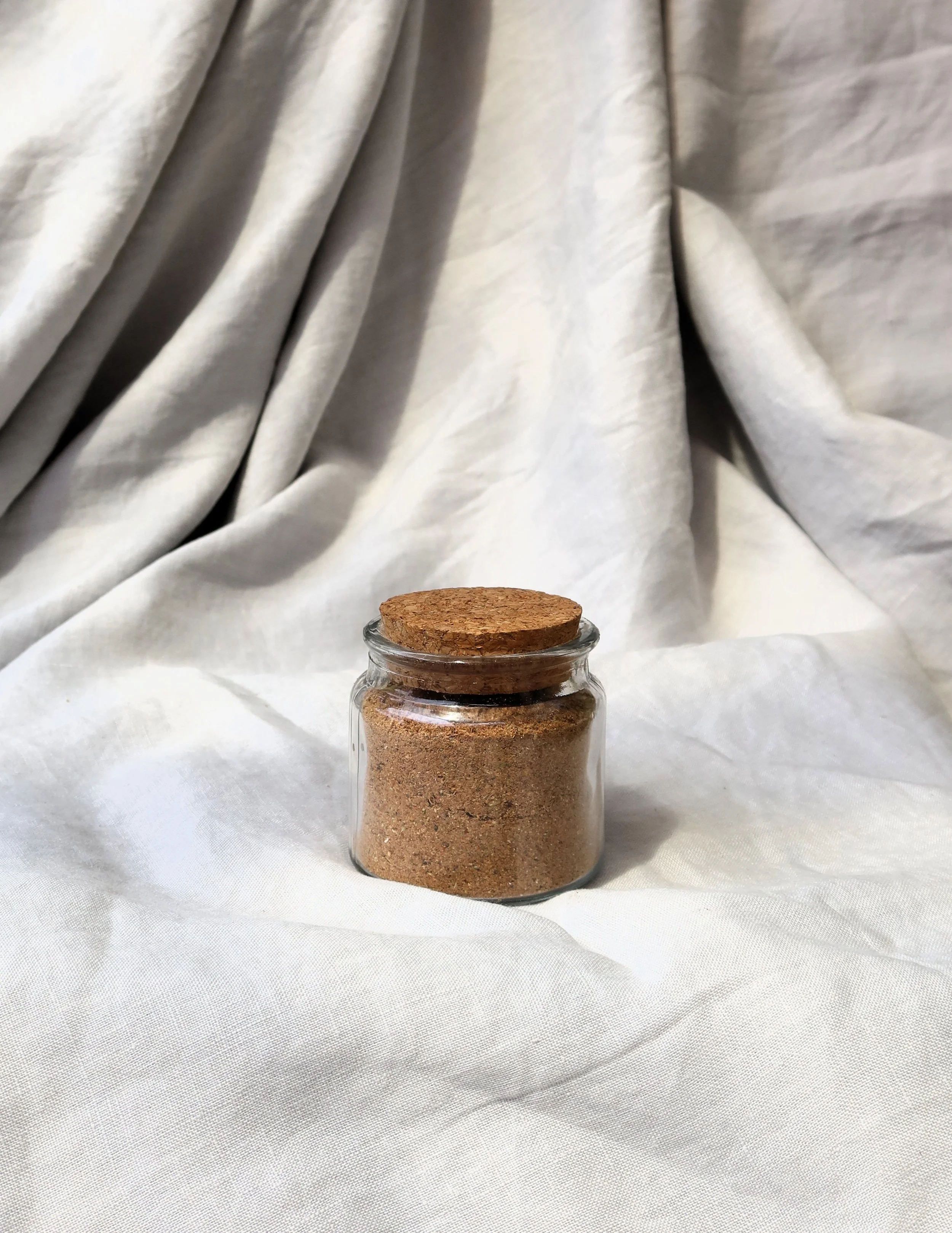 Golden Thread Chai Dirt — eleven spice powder blend in glass jar, Newcastle NSW