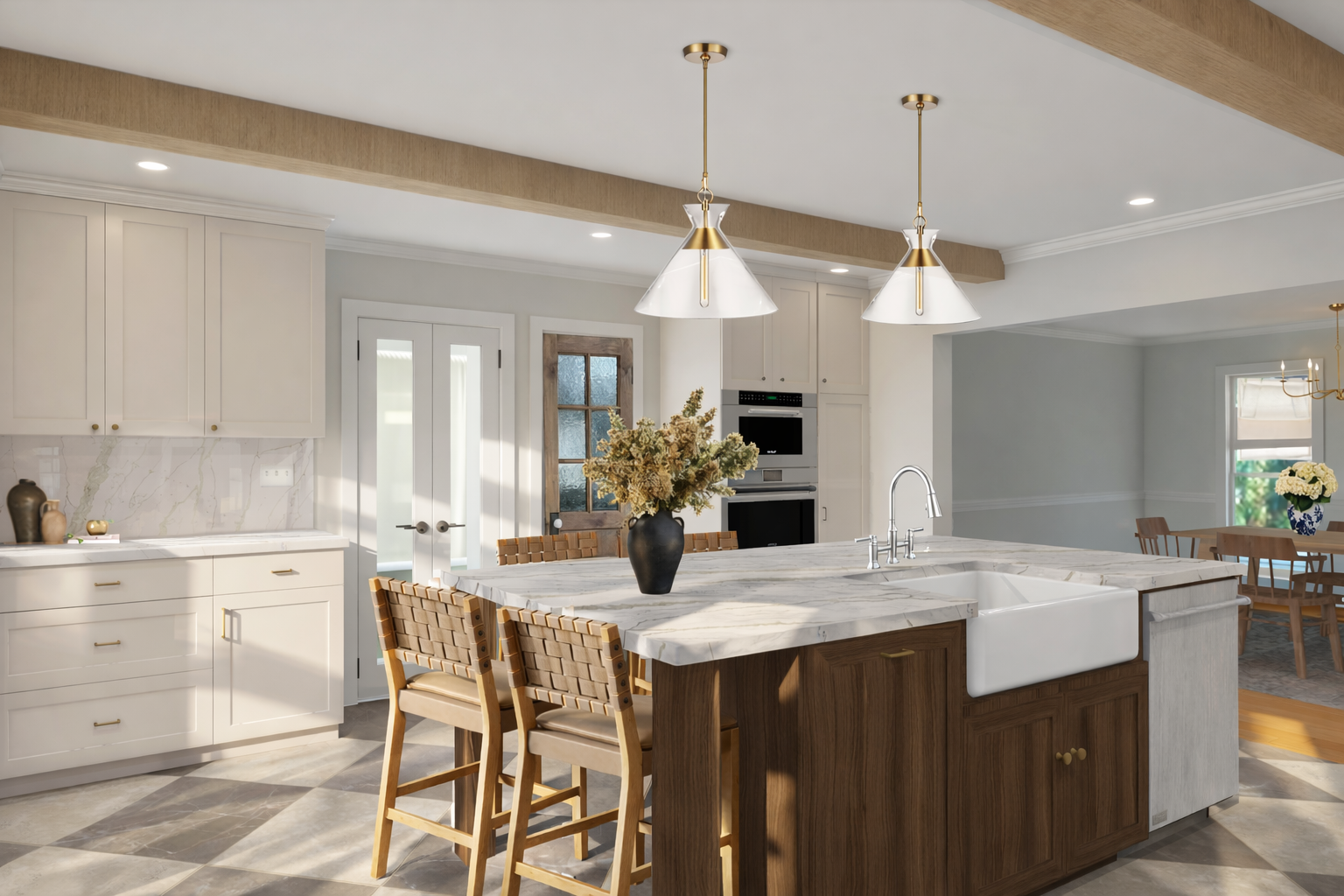 English Cottage Kitchen Reno