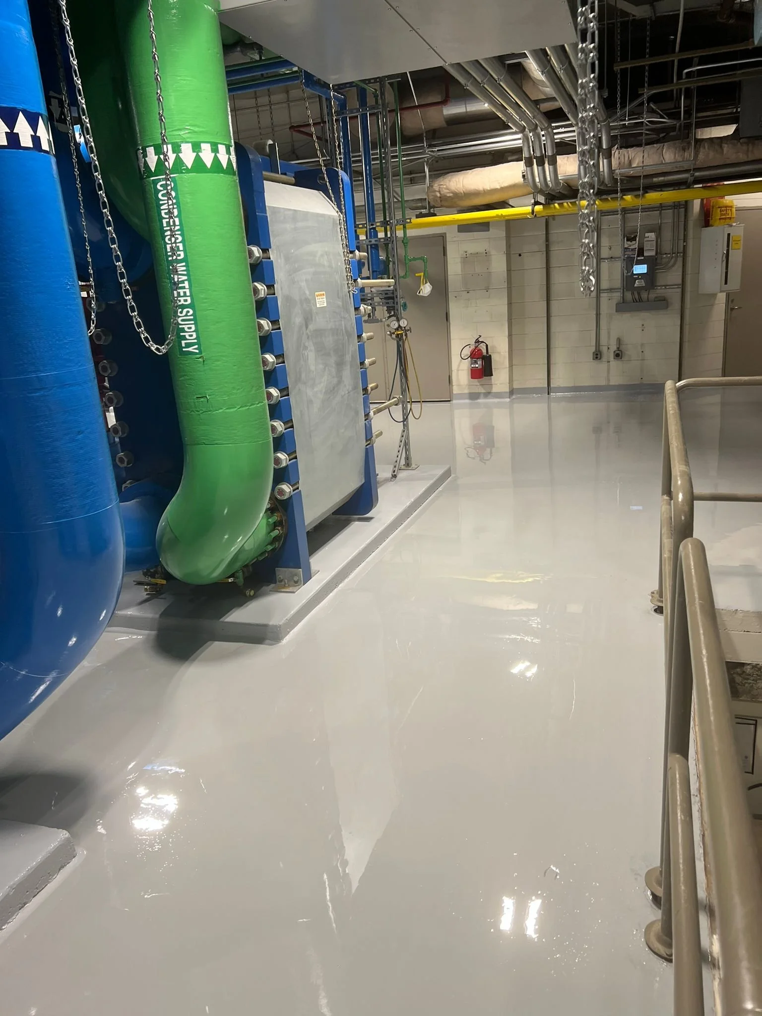 Commercial Epoxy Floor Coating - BMI Mechanical