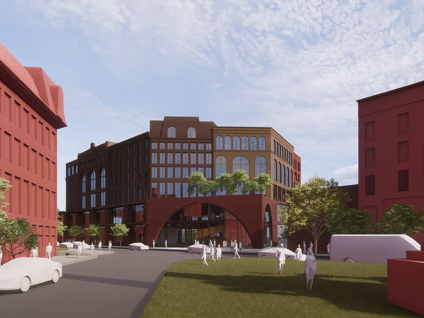 As seen from Monument Square