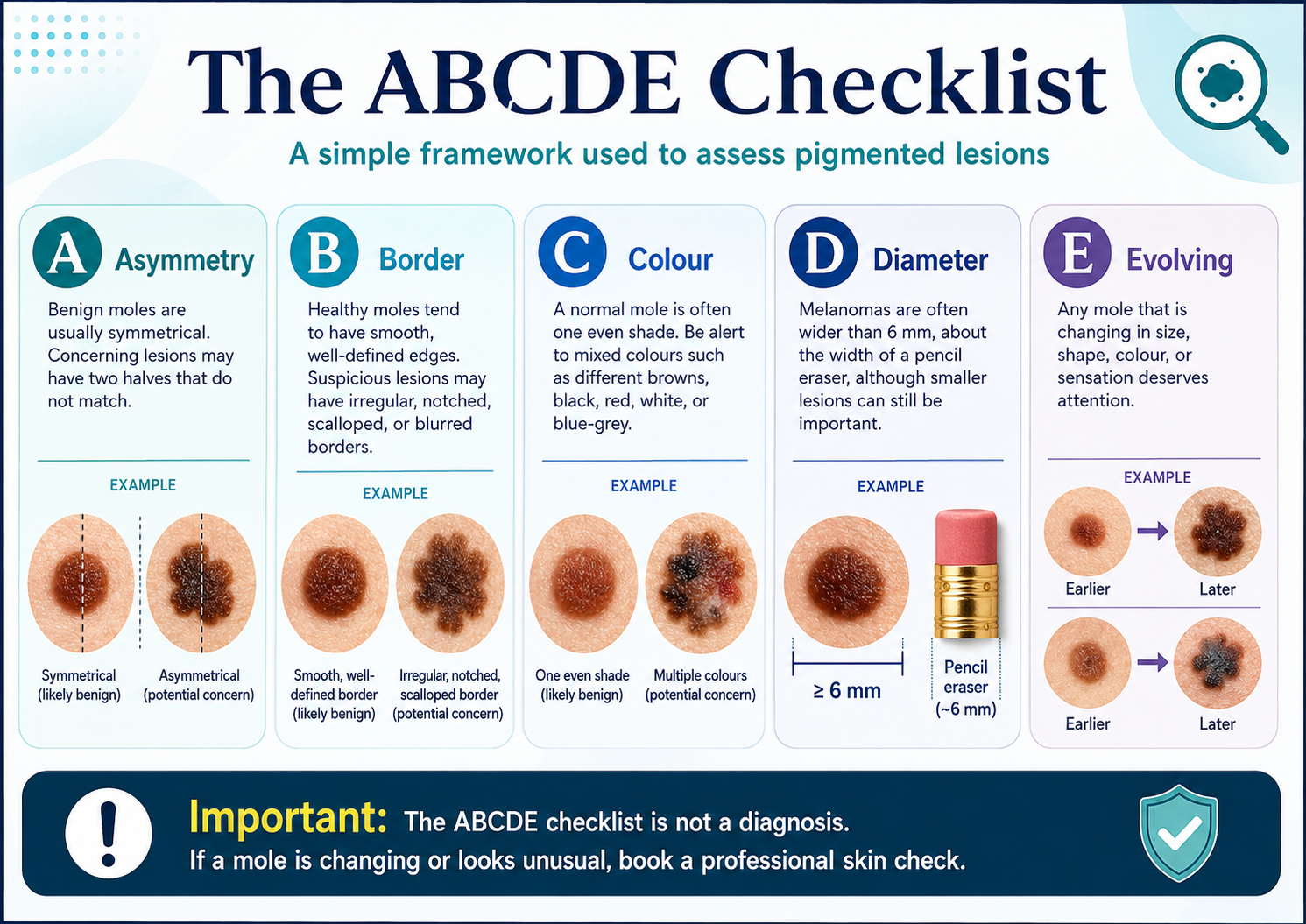 The ABCDE checklist
