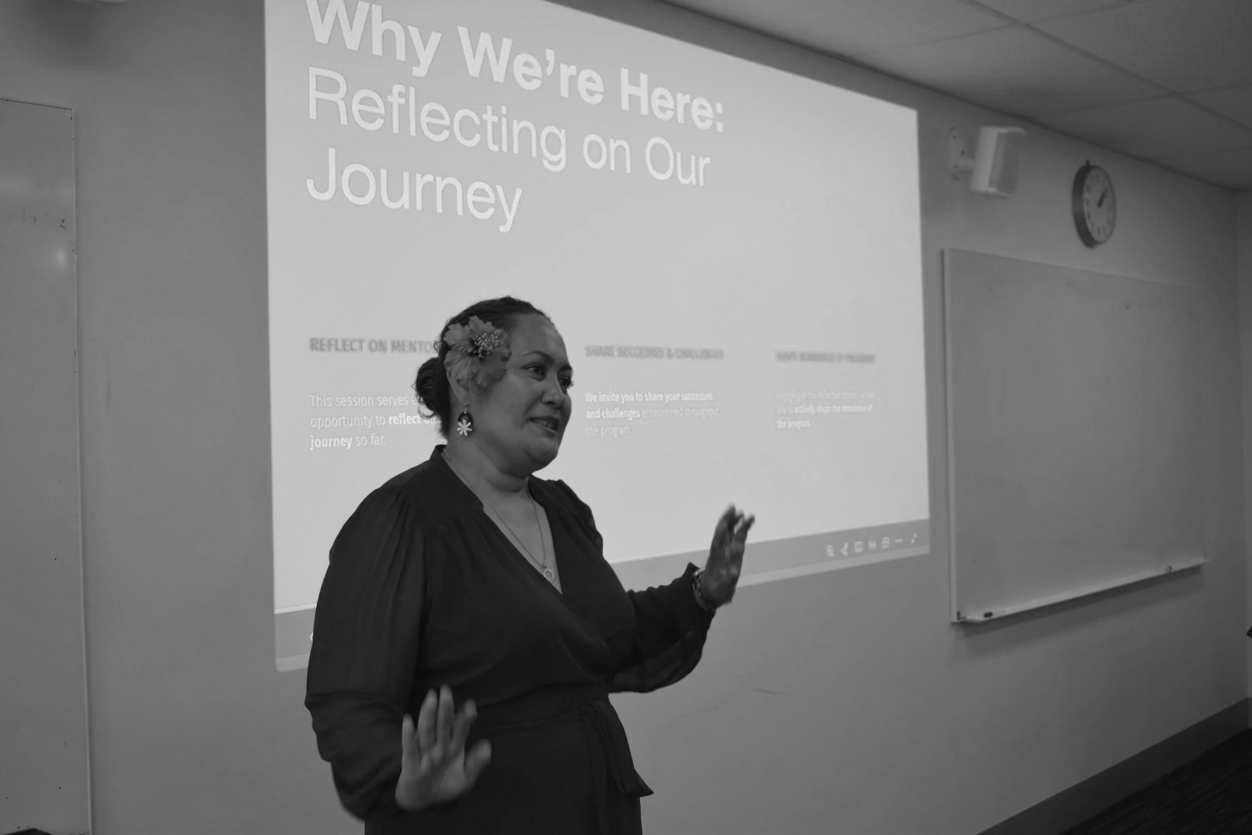 Amanda presenting