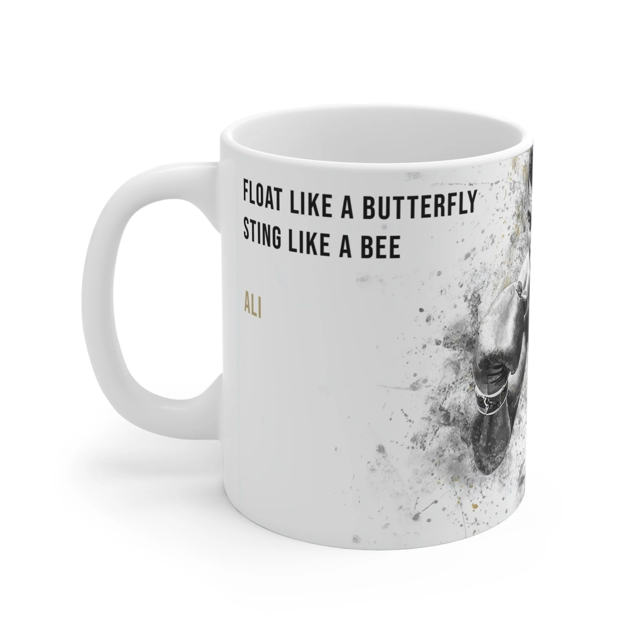Muhammad Ali Boxing Mug | Float Like a Butterfly Sting Like a Bee