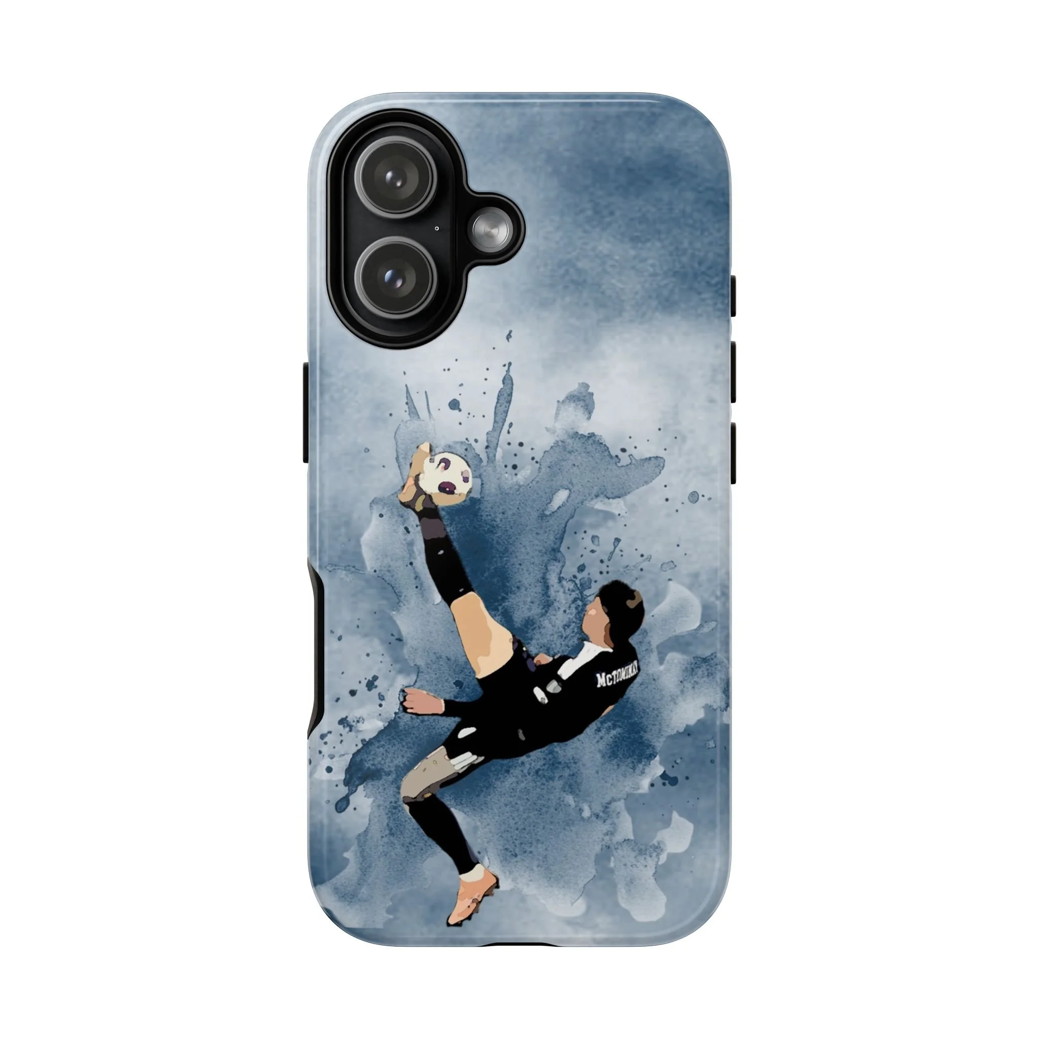 Scott McTominay Scotland World Cup 2026 Phone Case | Qualification Celebration Watercolour Design