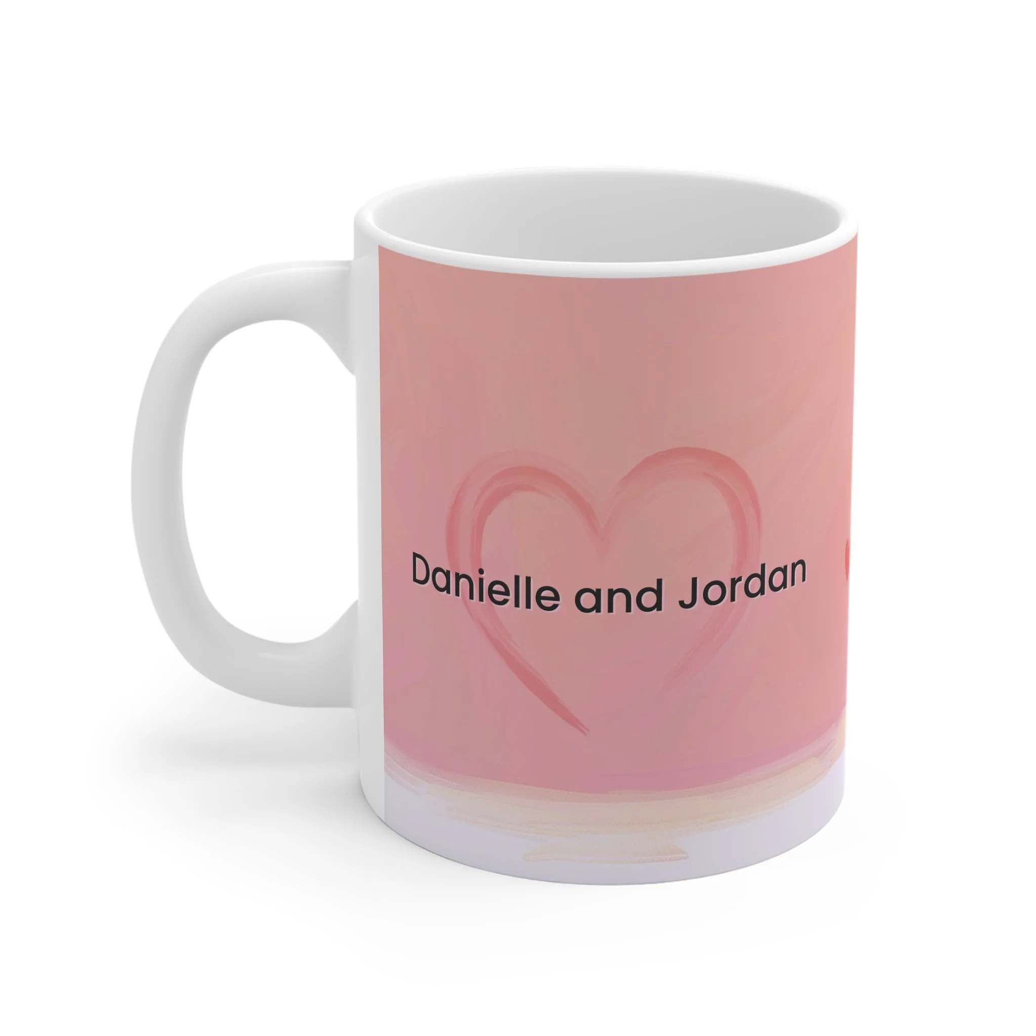 Cat Couple Mug | Personalised Couples Gift