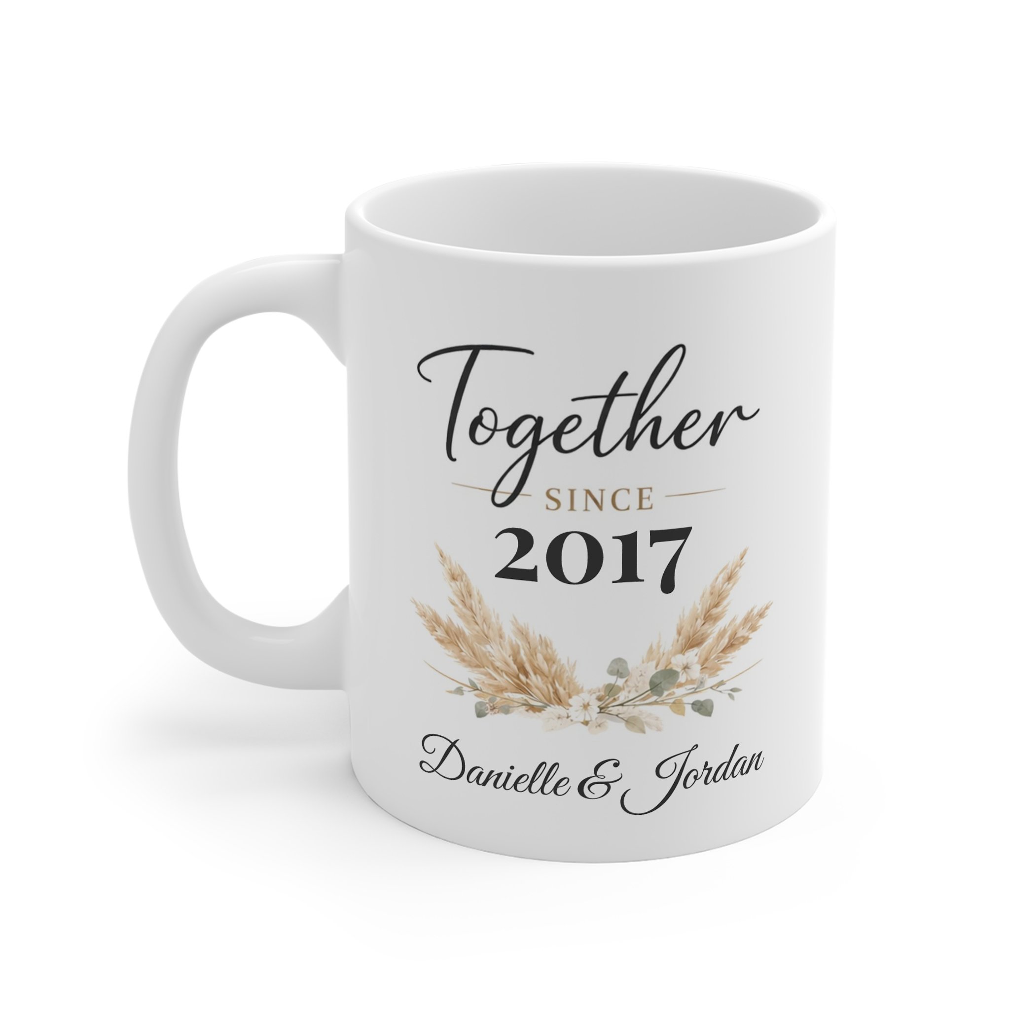 Together Since Mug | Personalised Couples Gift