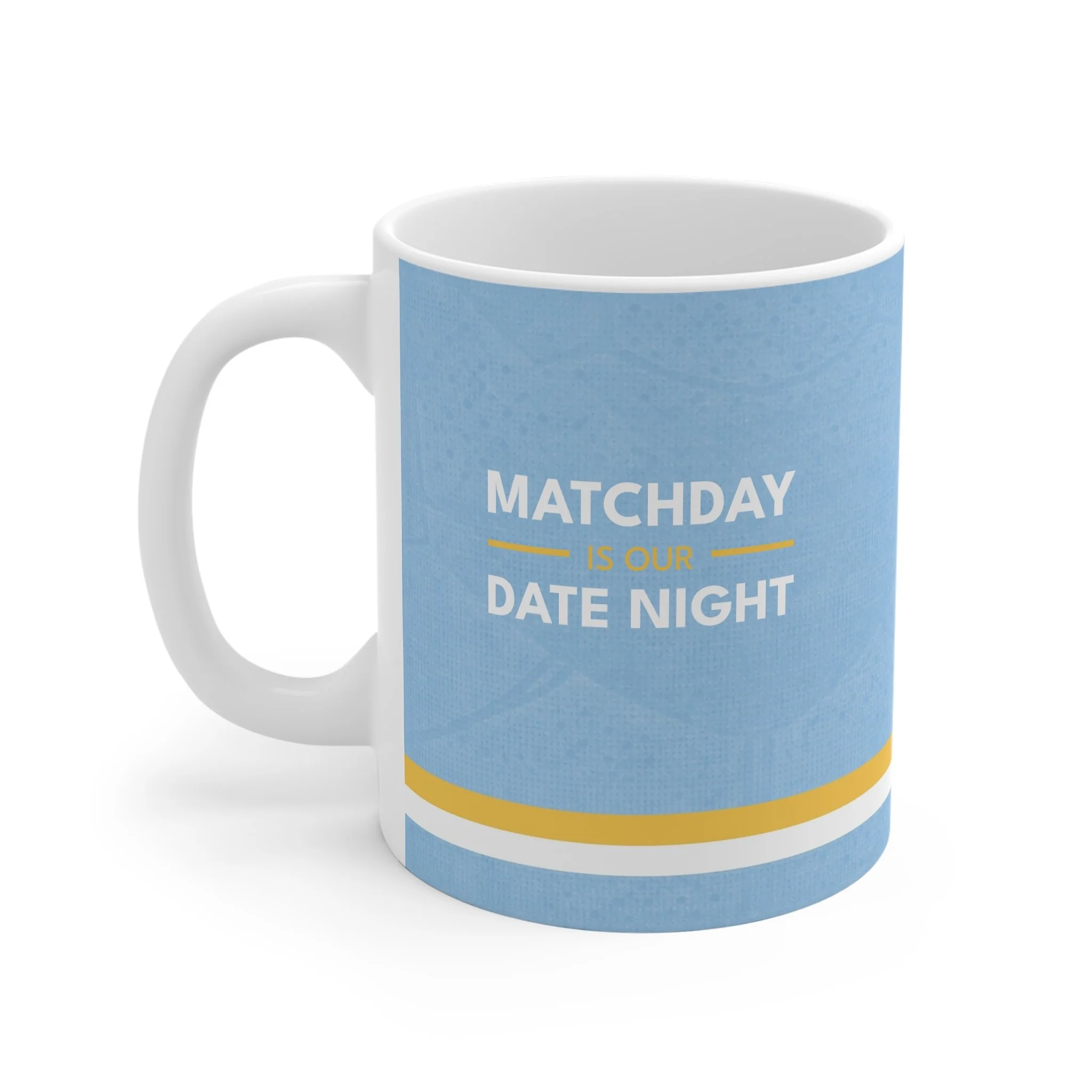 Manchester City Matchday Date Night Mug | Personalised Couples Gift