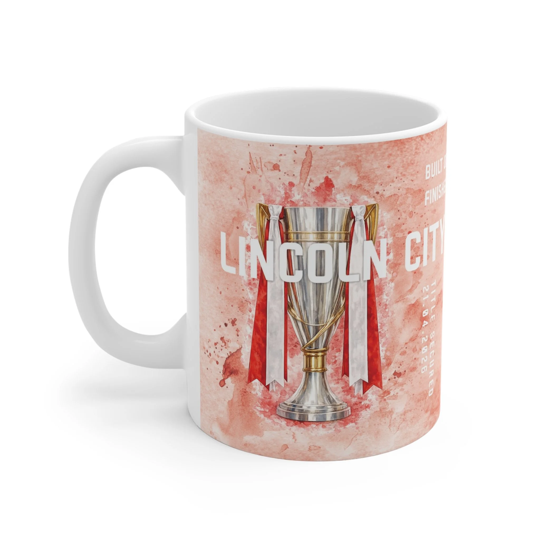 Lincoln City Champions Mug | League One Winners 2025/26 Gift