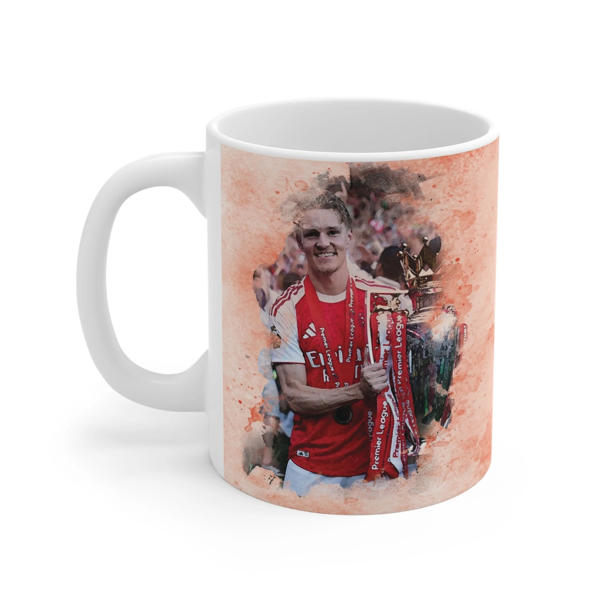 Martin Ødegaard Premier League Champions Mug | Arsenal 2025/26 Football Gift for Gunners Fans
