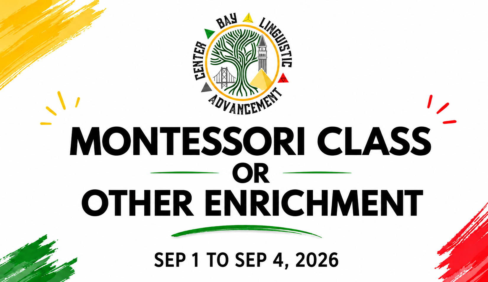 Montessori Class OR other Enrichment
