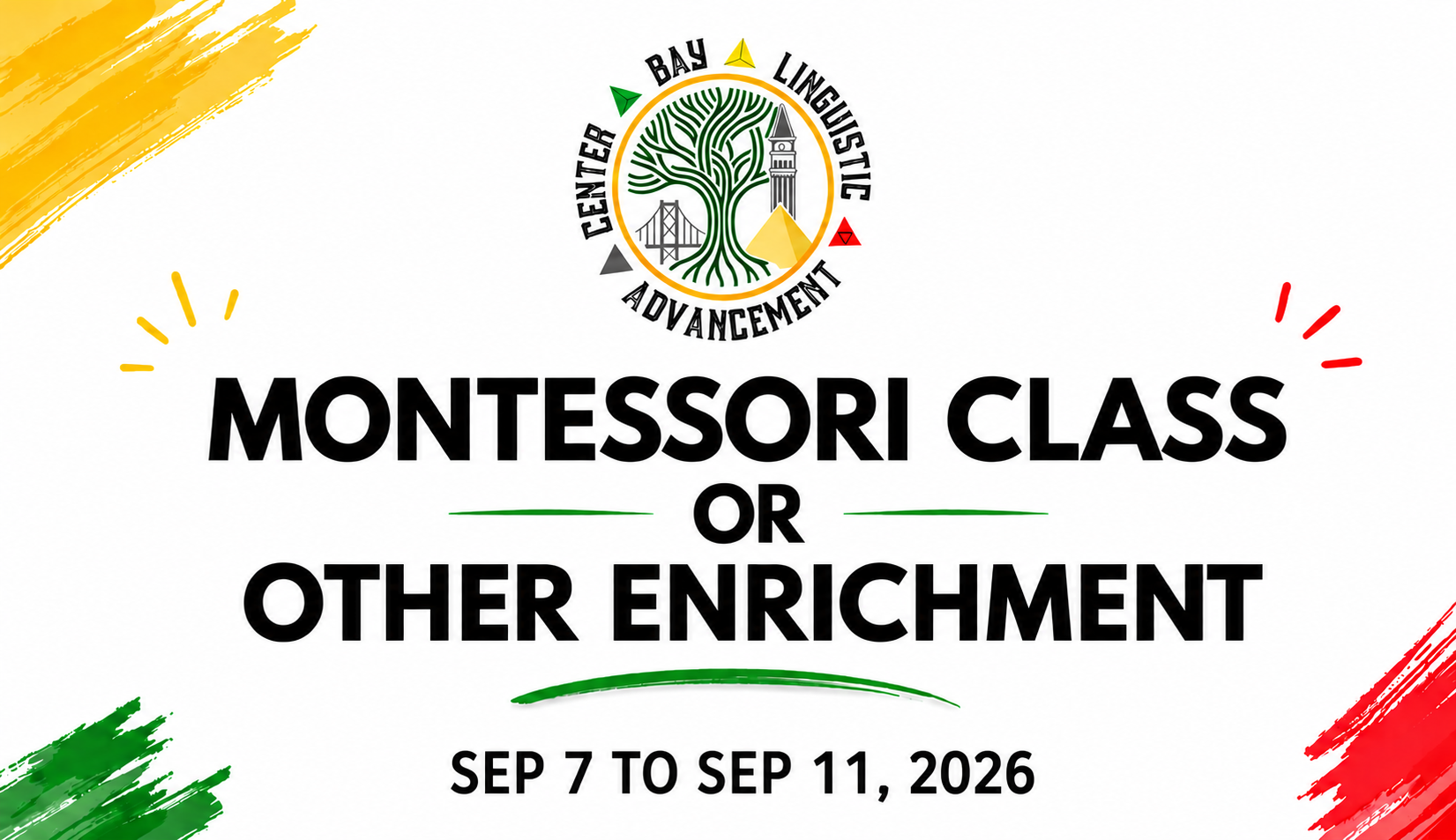 Montessori Class OR other Enrichment
