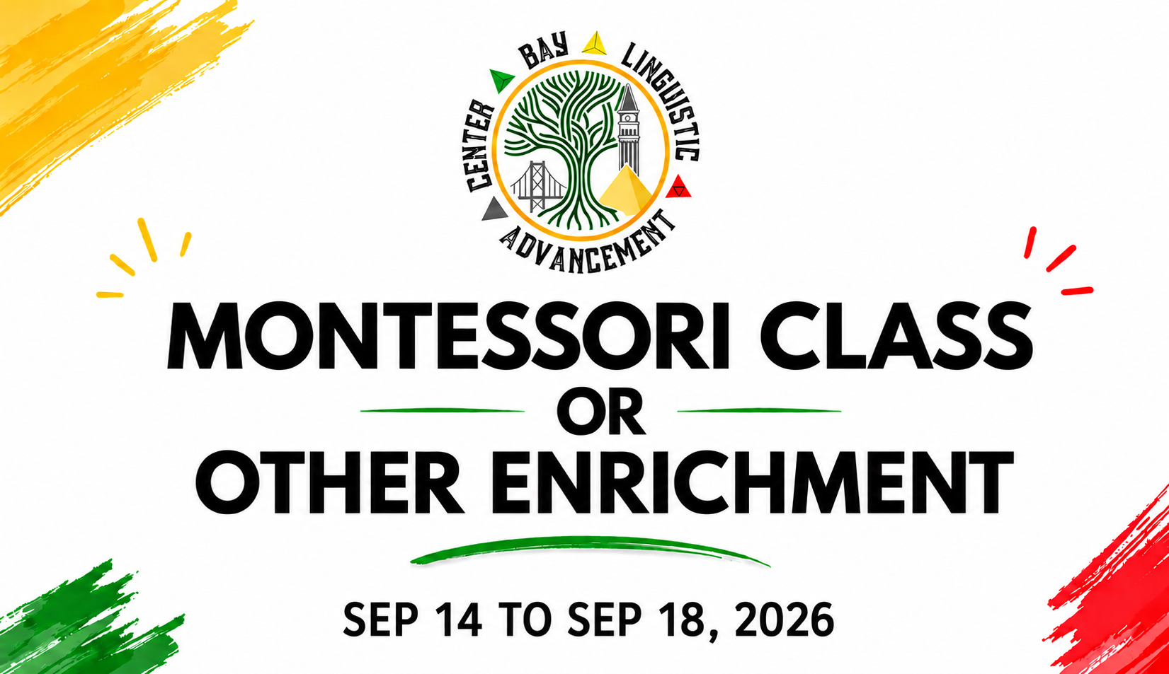 Montessori Class OR other Enrichment