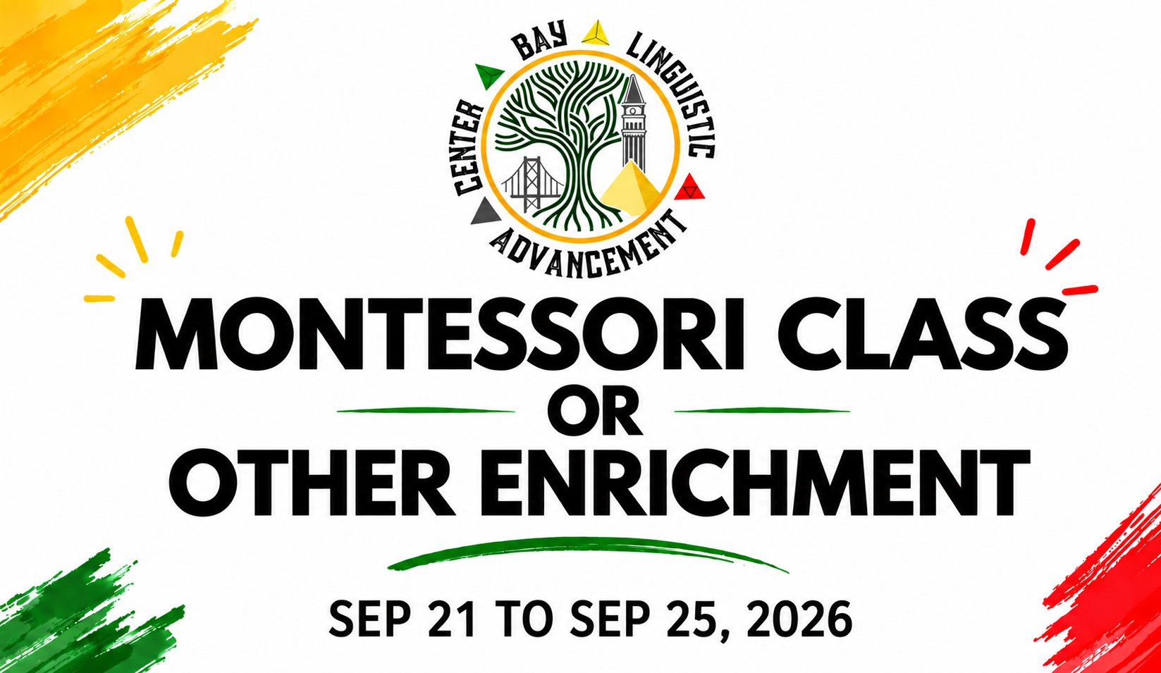 Montessori Class OR other Enrichment