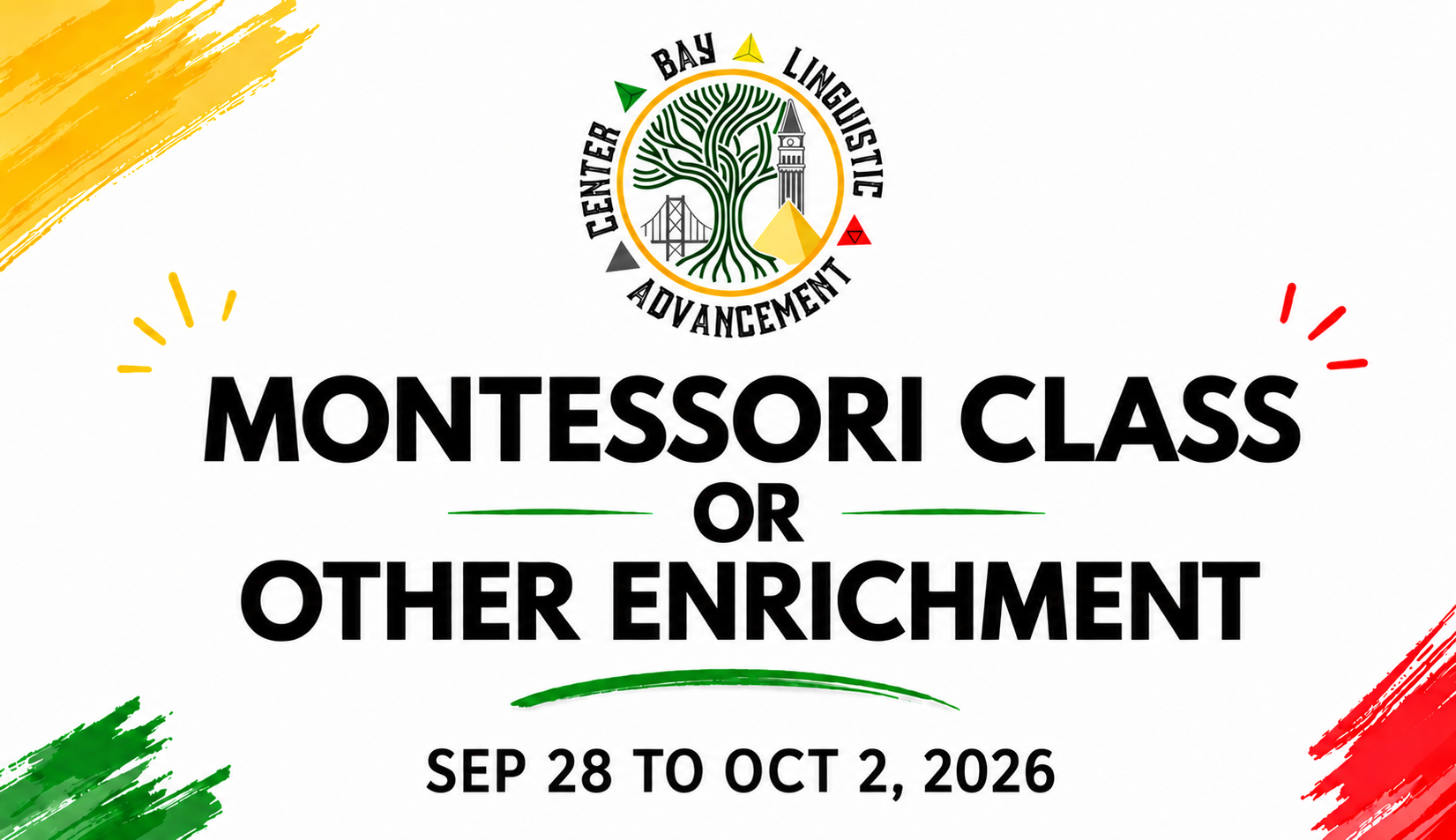 Montessori Class OR other Enrichment