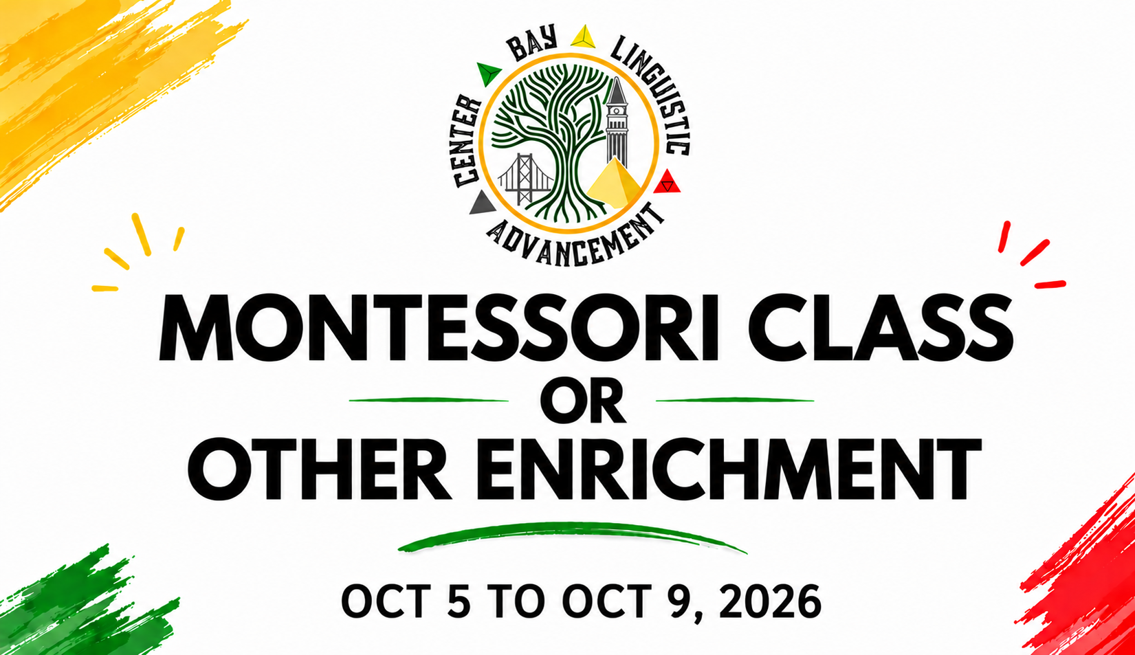 Montessori Class OR other Enrichment