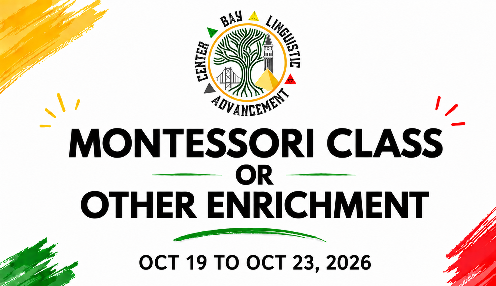 Montessori Class OR other Enrichment
