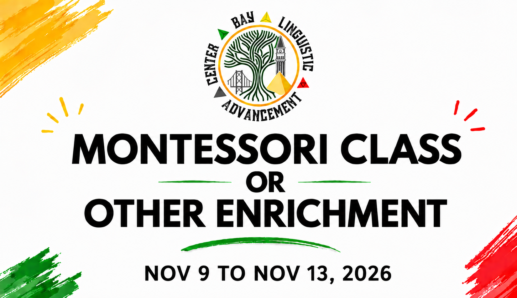 Montessori Class OR other Enrichment