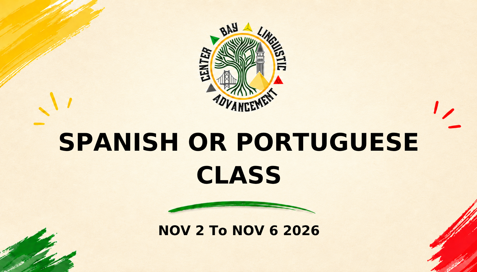 Spanish OR Portuguese Class
