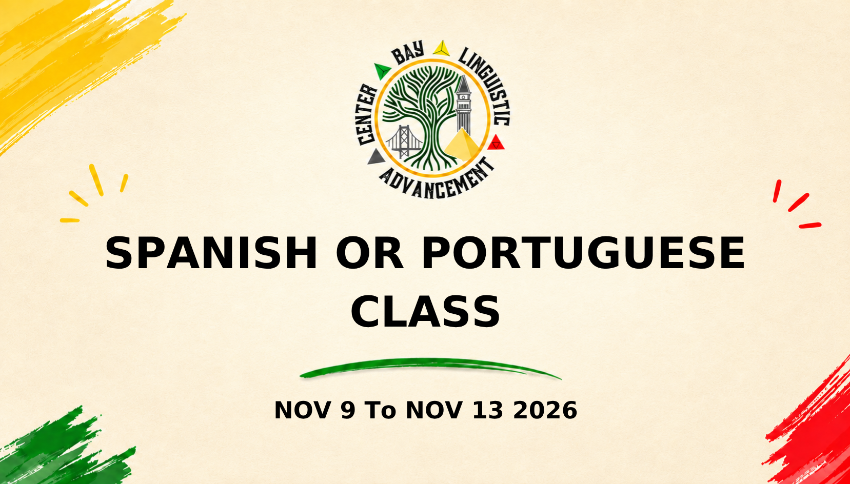 Spanish OR Portuguese Class