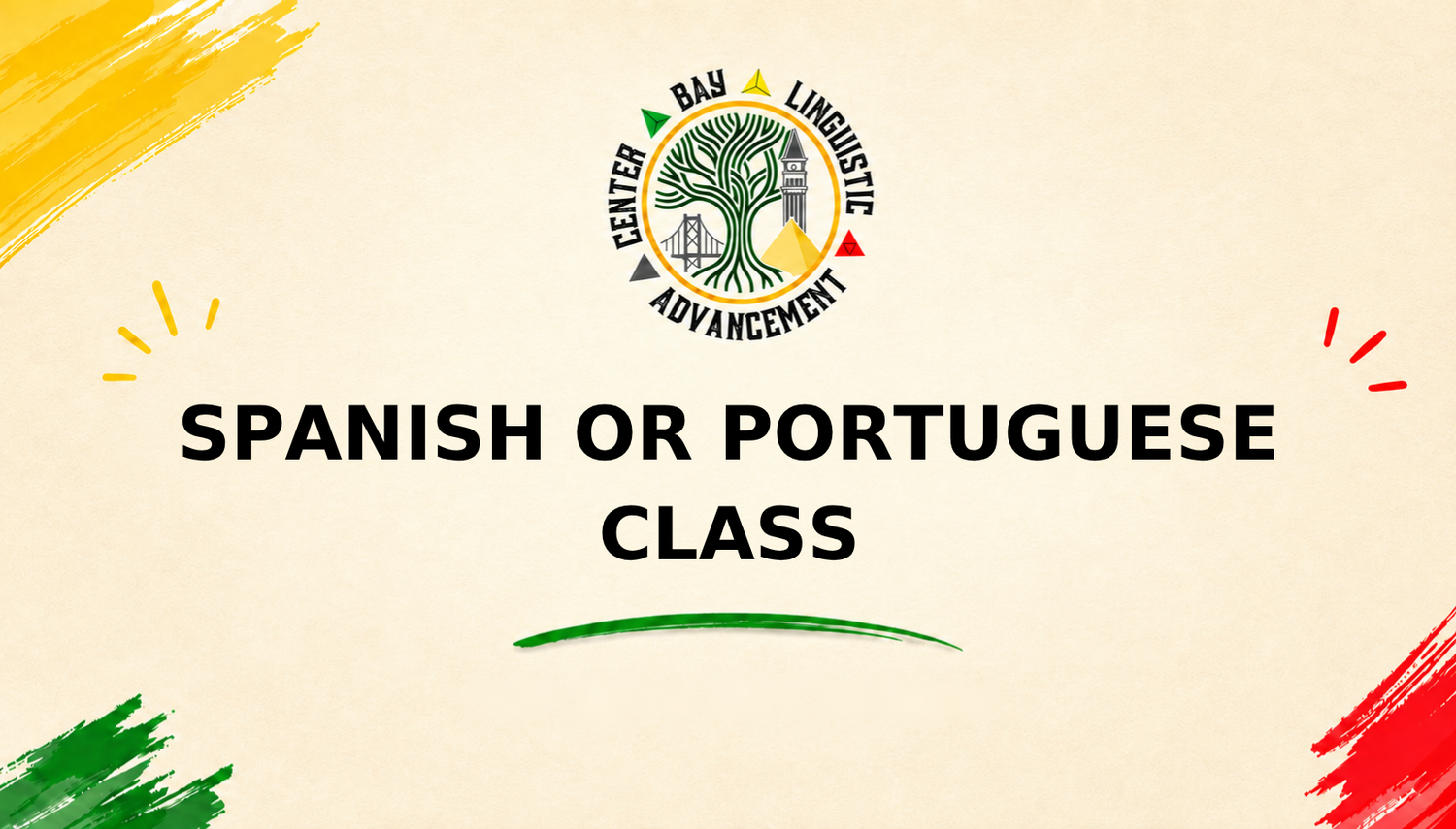 Spanish OR Portuguese Class