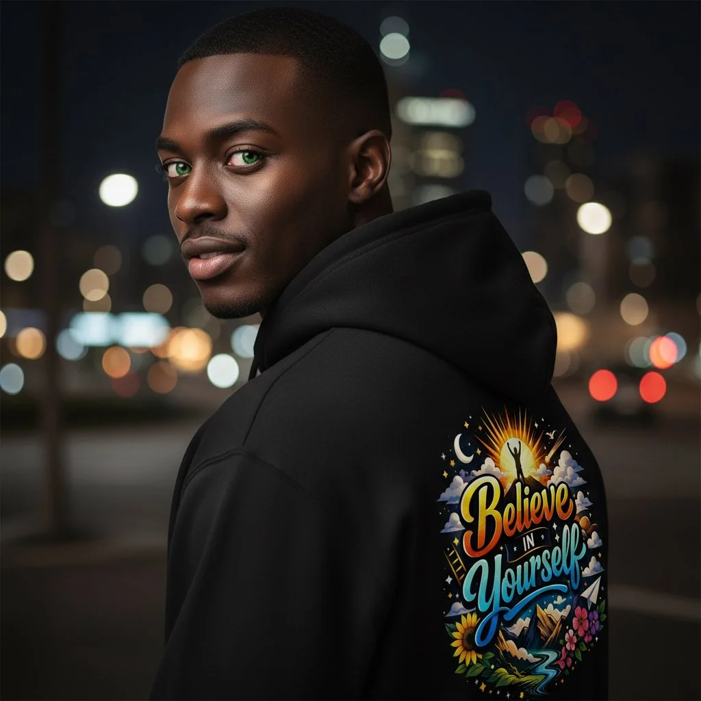 PD ModelBlack HoodieBelieve in Yourself.jpg