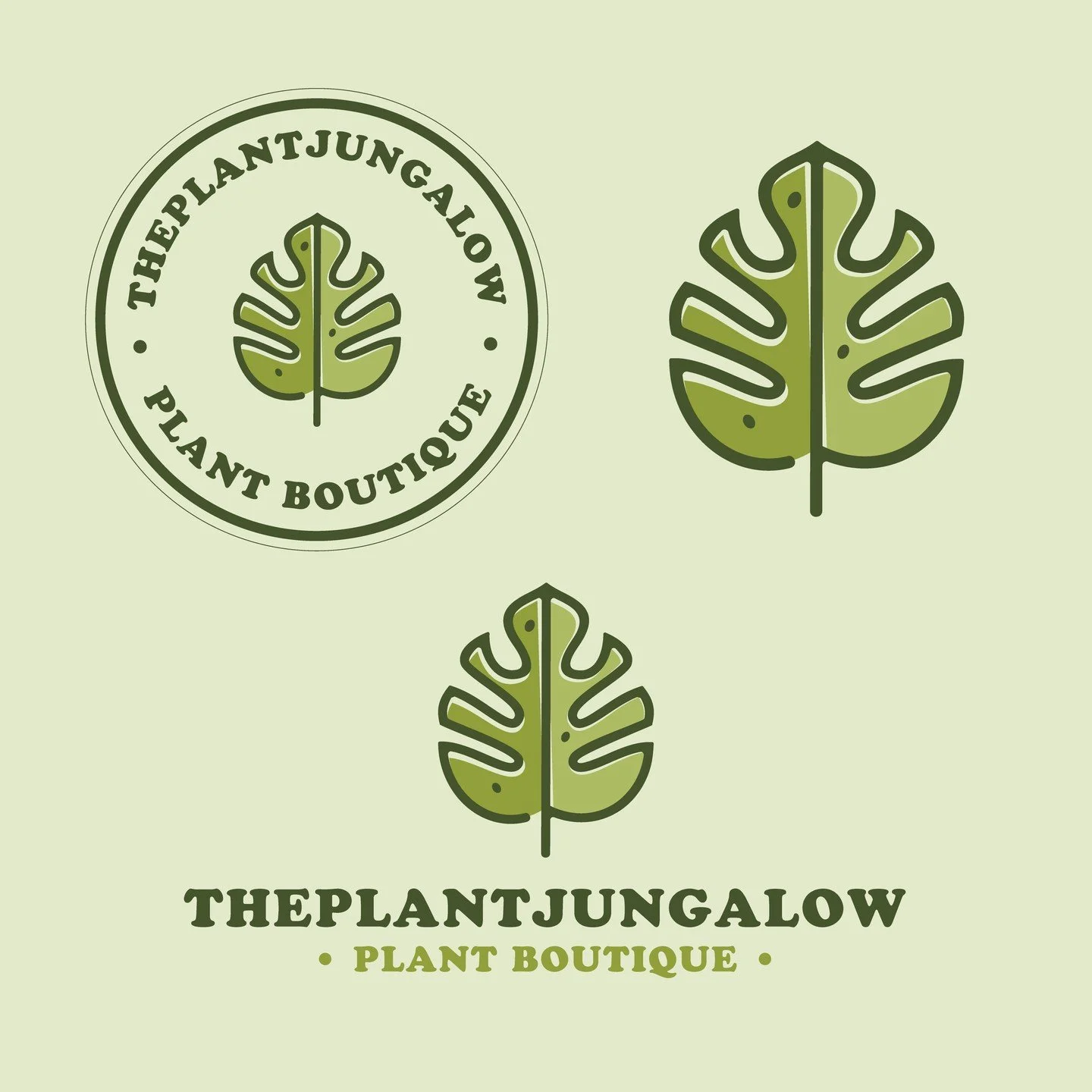 A little bit of branding work I did for an online plant shop and plant Instagrammer @theplantjungalow last month. Happy with the result, some simple but effective designs that also work great in sticker form! 🌱🍃

Let me know what you all think and 