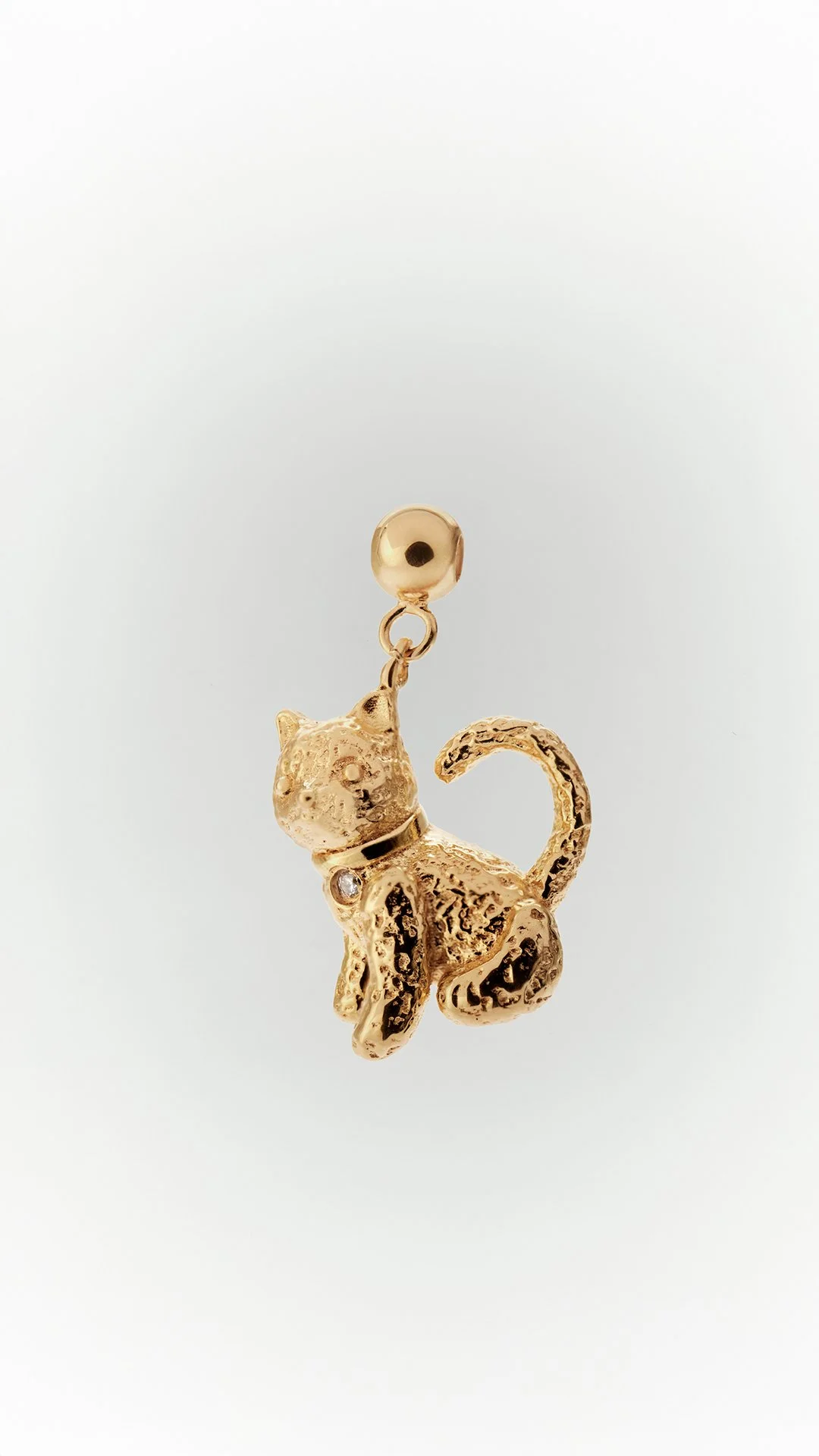 AI-generated animation bringing a real collection of necklace charms to life