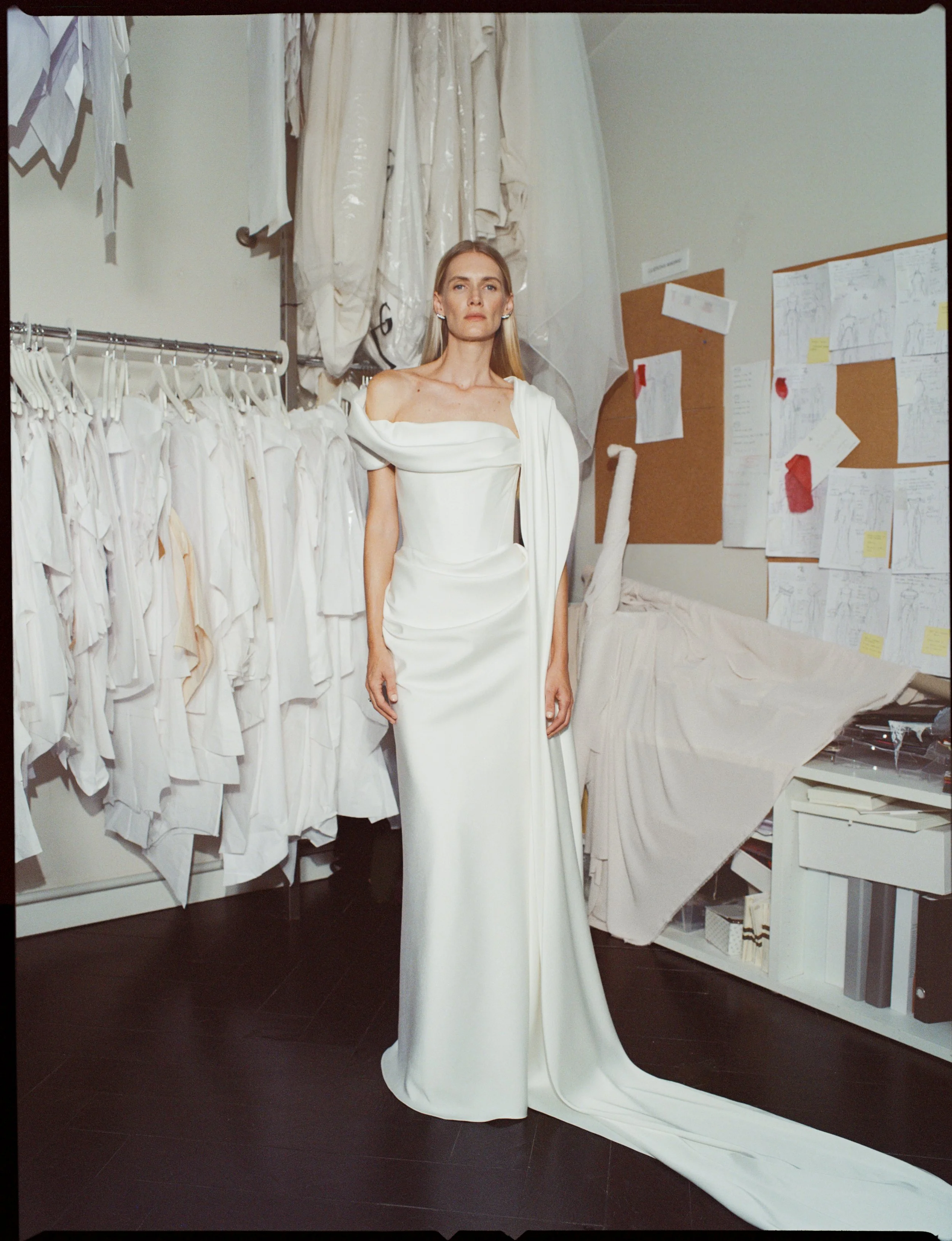 Video and sound editing for Violet — Inspired by the notion of a liquid bride, the capsule envisions the bride of today as fluid, dynamic, and ever-evolving.