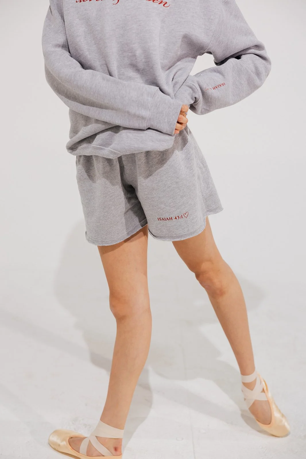 Isaiah 43:1 (Cutoff Shorts)