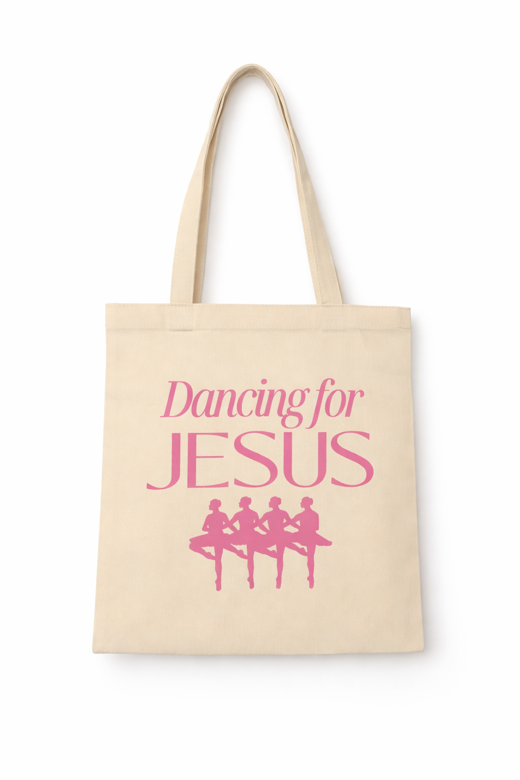 Dancing for Jesus Tote Bag