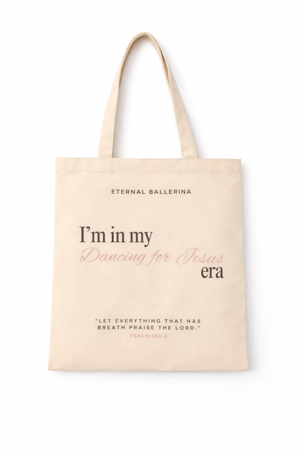 Dancing for Jesus Era Tote Bag