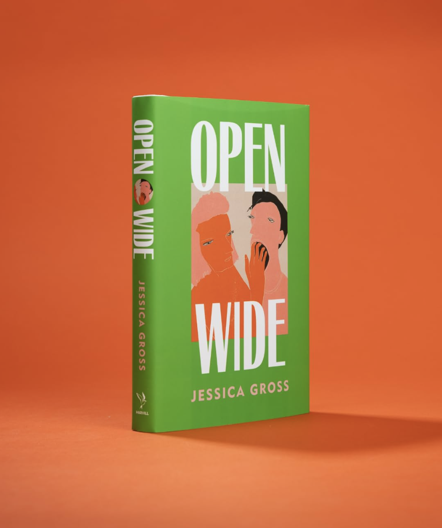Penguin Random House. Book Cover for Jessica Gross, Open Wide