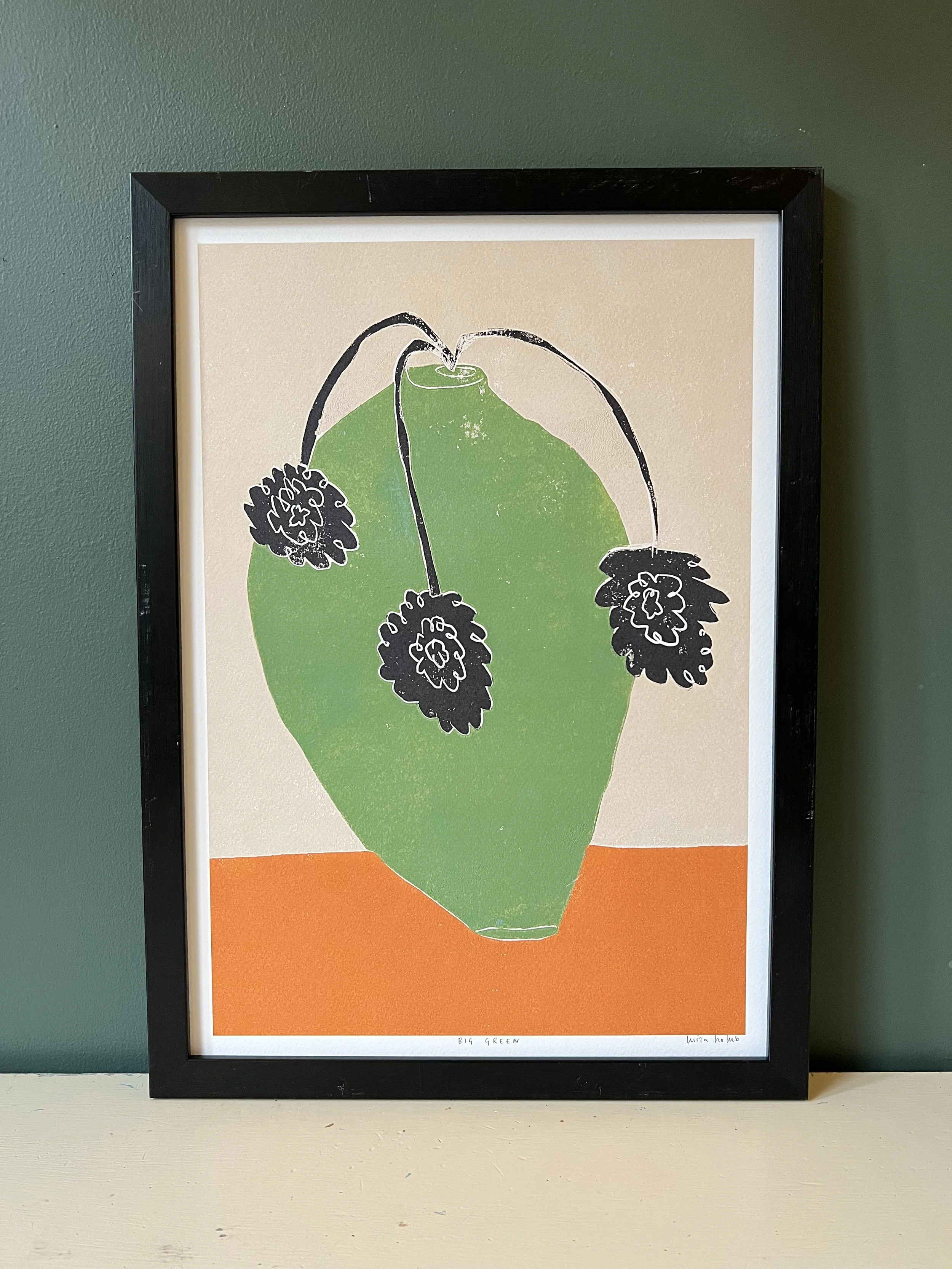 アート　PRETTY GREEN Prints 「Pocket Full」 Pocket Art - Lorna Scobie