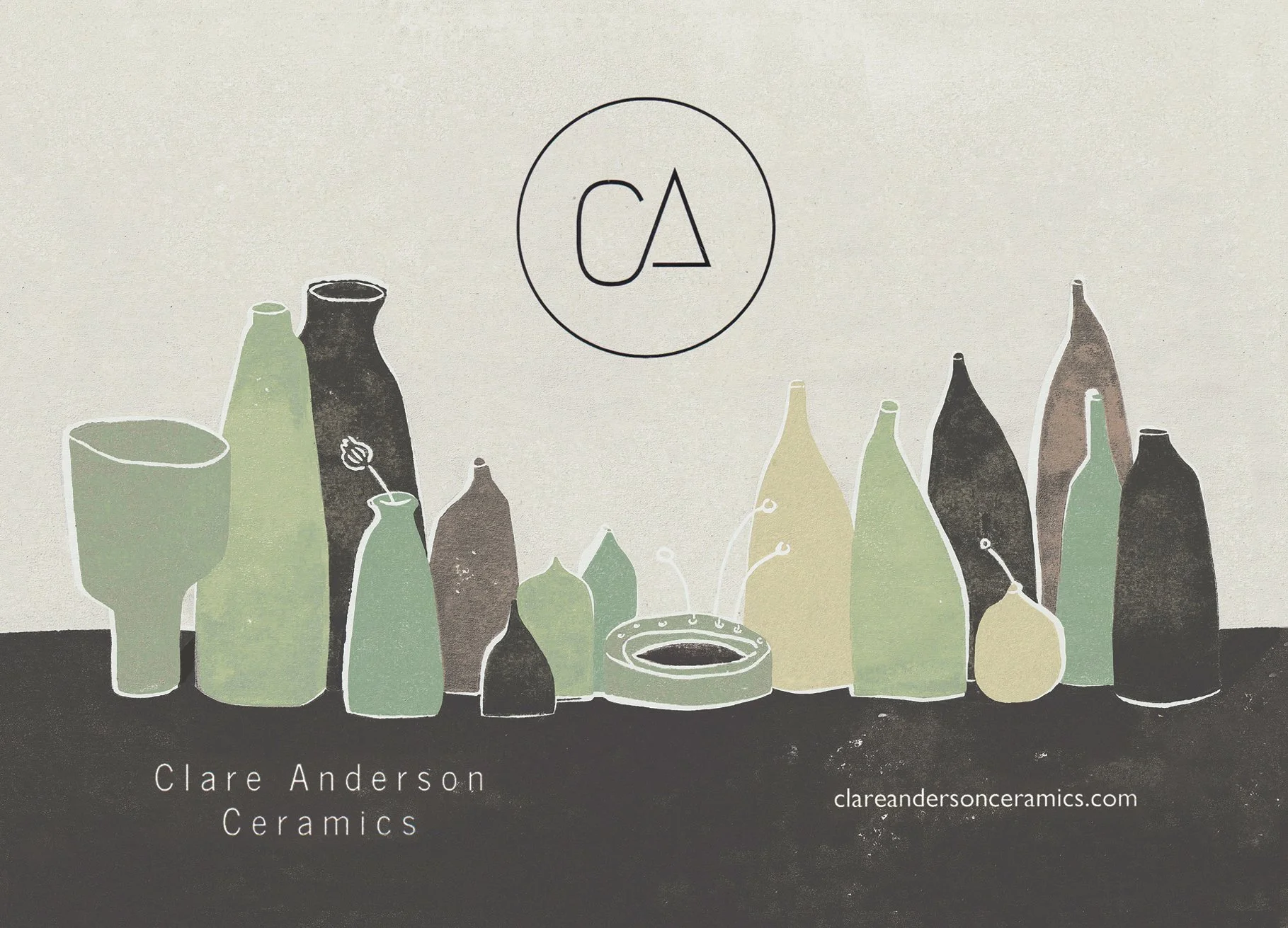 Artwork for Ceramist Clare Anderson