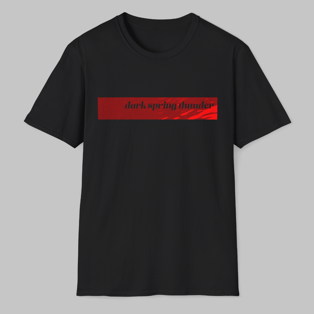 Dark Spring Thunder T-shirts available in two designs and multiple colors and sizes in the TLC Shop.