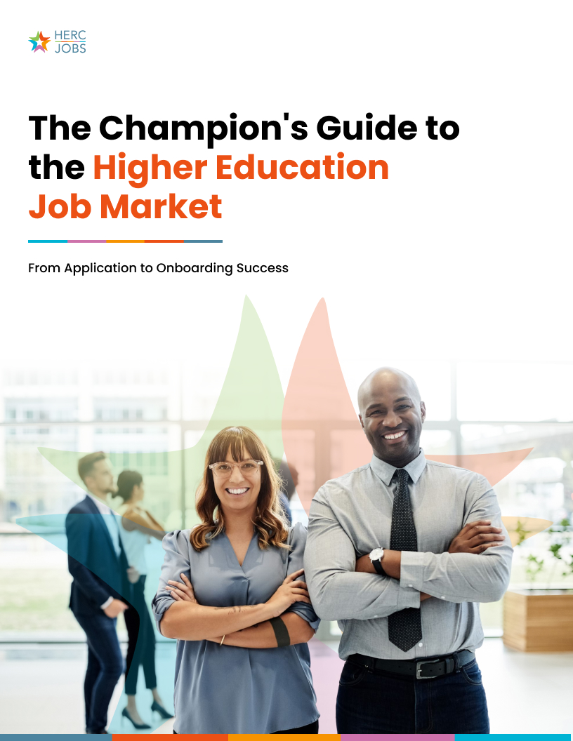 The Champion's Guide to the Higher Education Job Market in the US