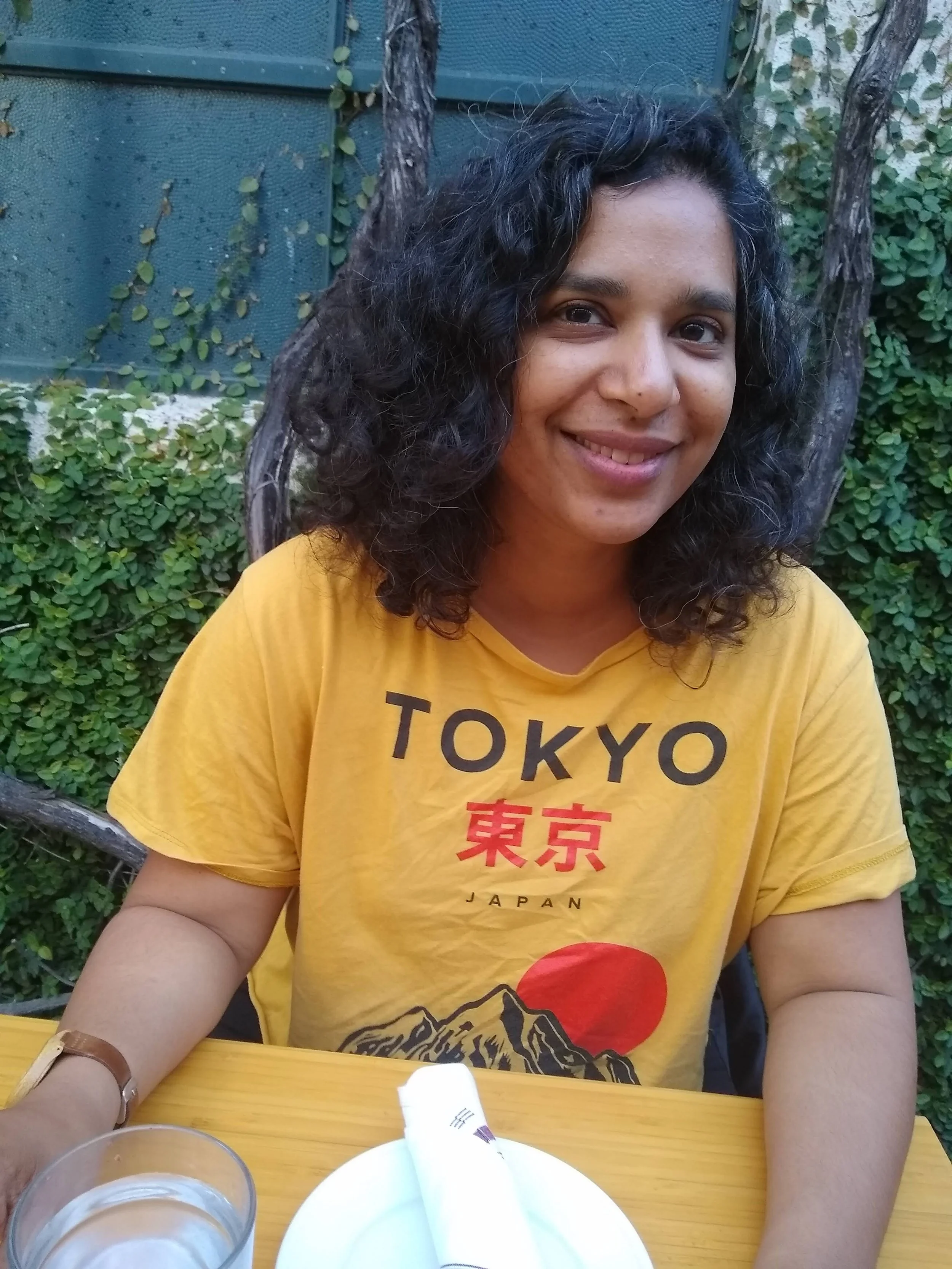Deepthi Welaratna loves to eat.