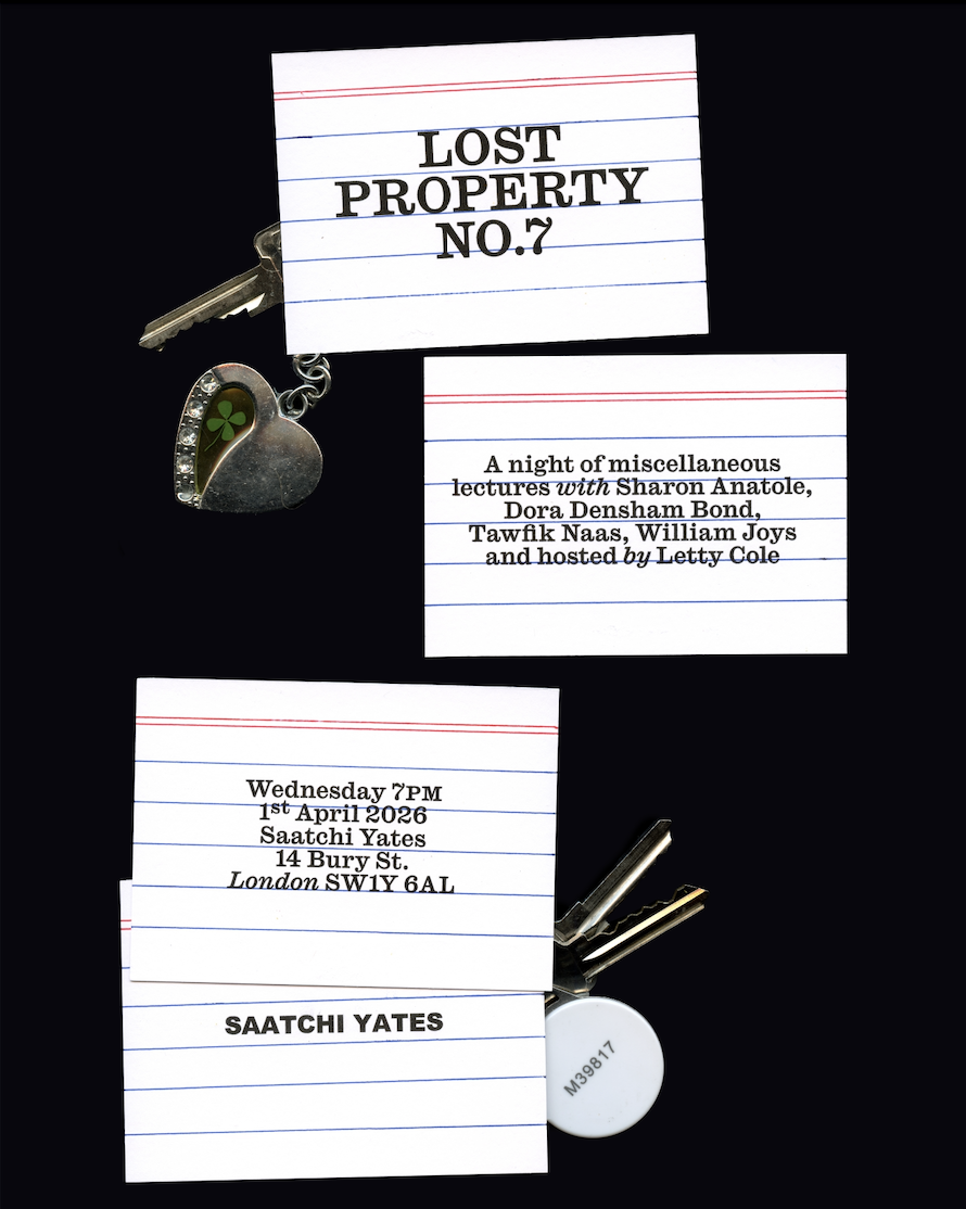 Lost Property no.7 - Admission