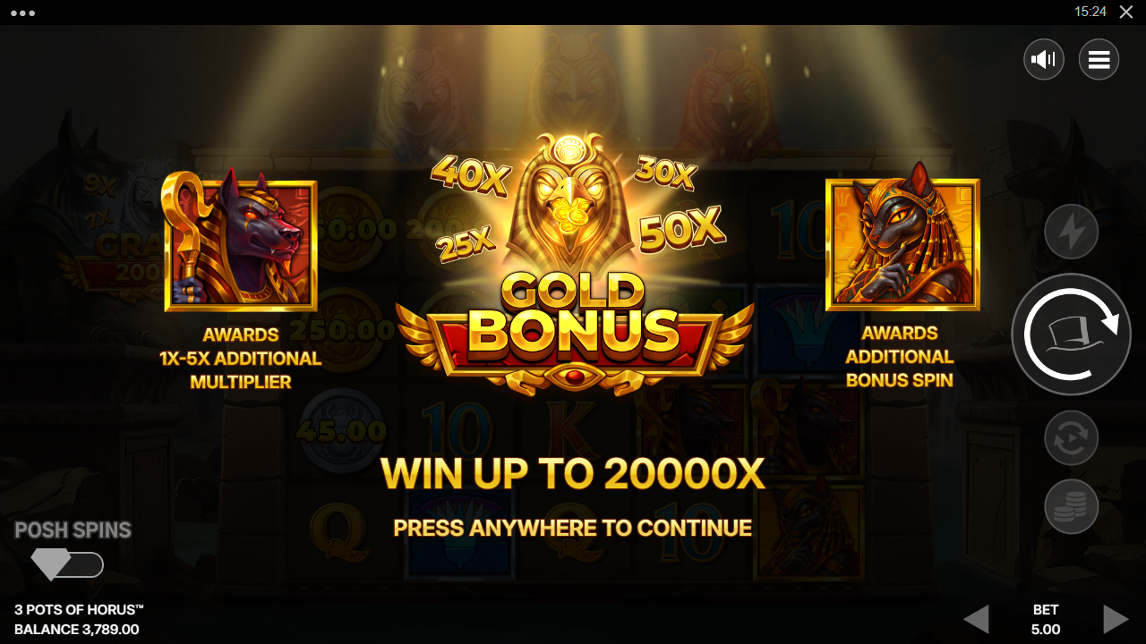 GOLD BONUS