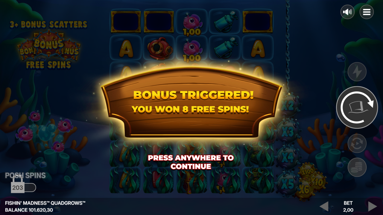 FREE SPINS BONUS