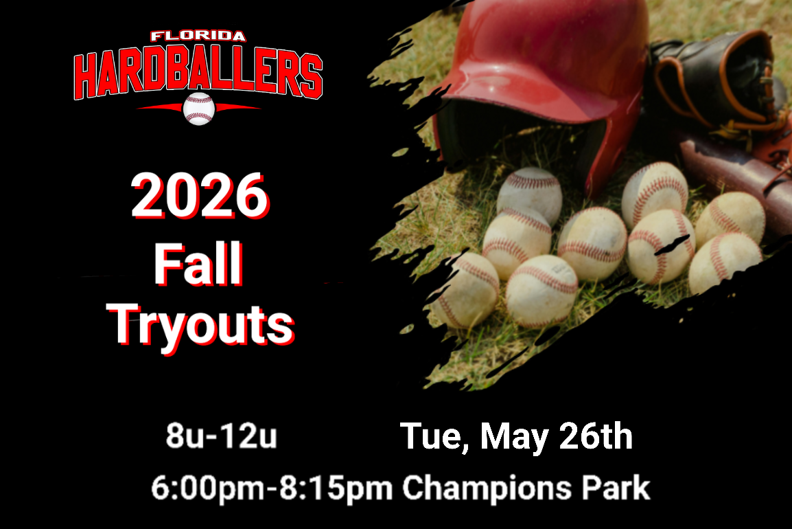 8u-12u 2026 Fall Tryouts