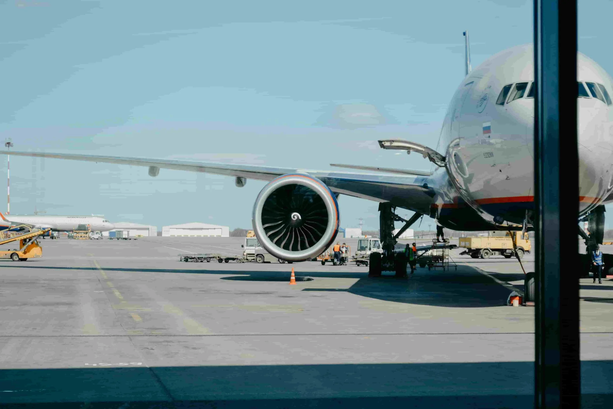 aeroplane outside