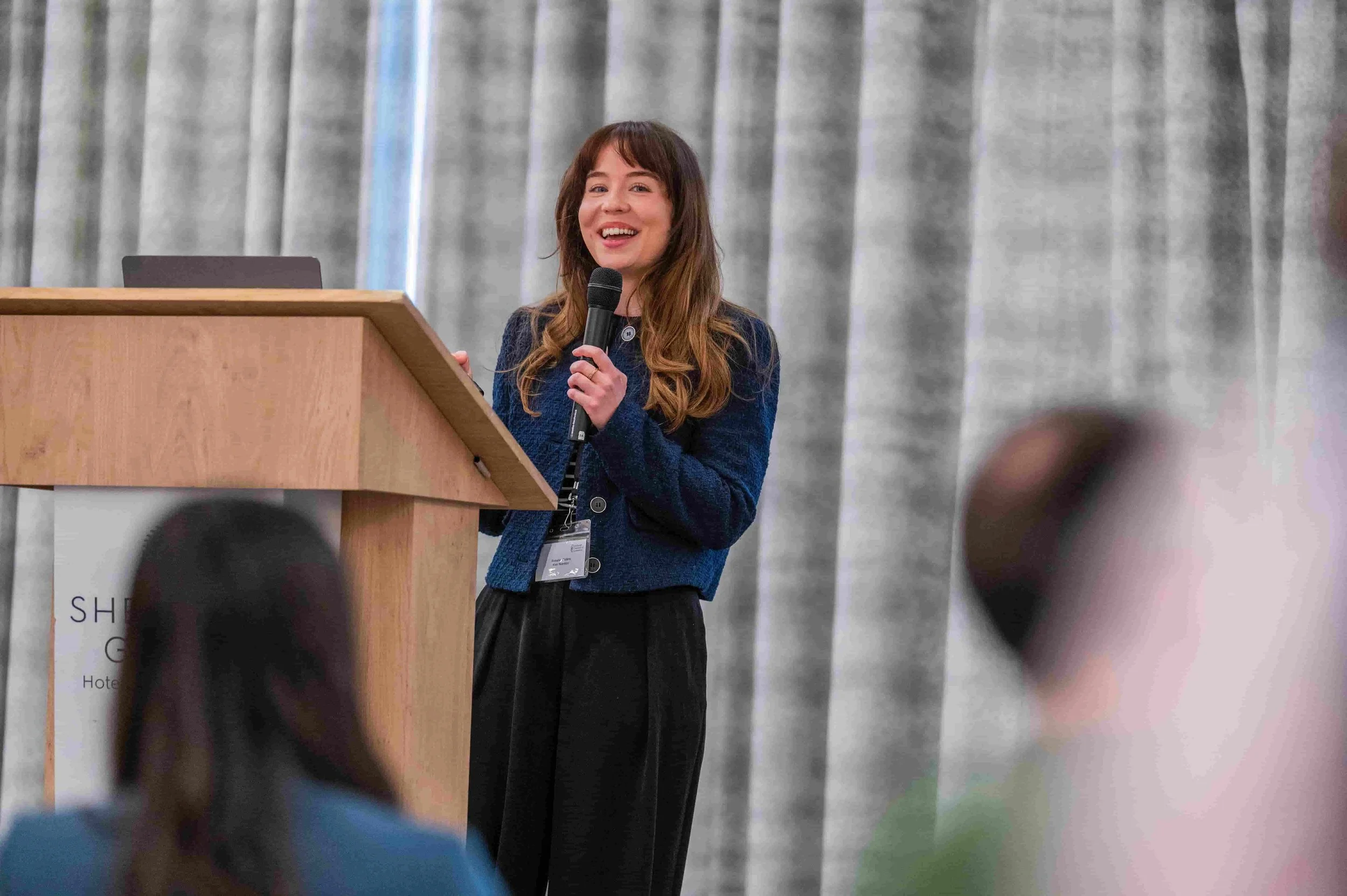 Rosalie Collins Speaking at the Edinburgh Chamber of Commerce